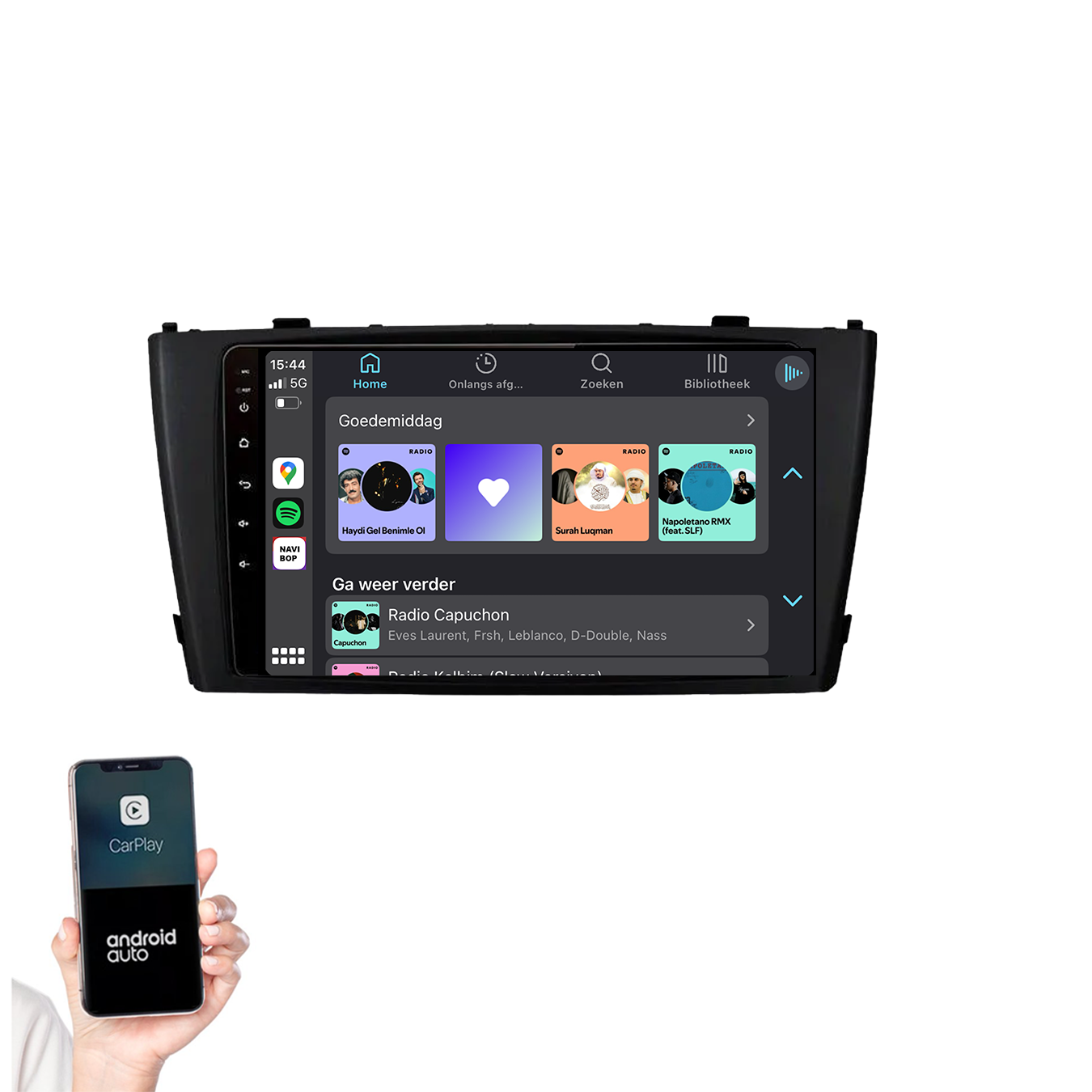 Toyota Avensis | Autoradio | 2008 t/m 2015 | Apple CarPlay & Android Auto