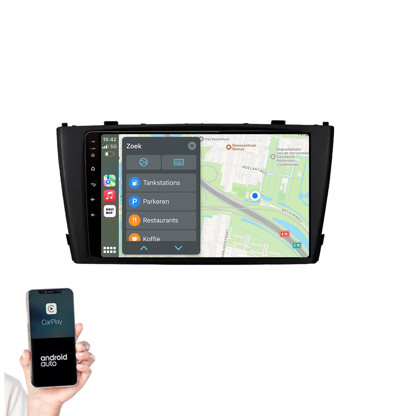 Toyota Avensis | Autoradio | 2008 t/m 2015 | Apple CarPlay & Android Auto