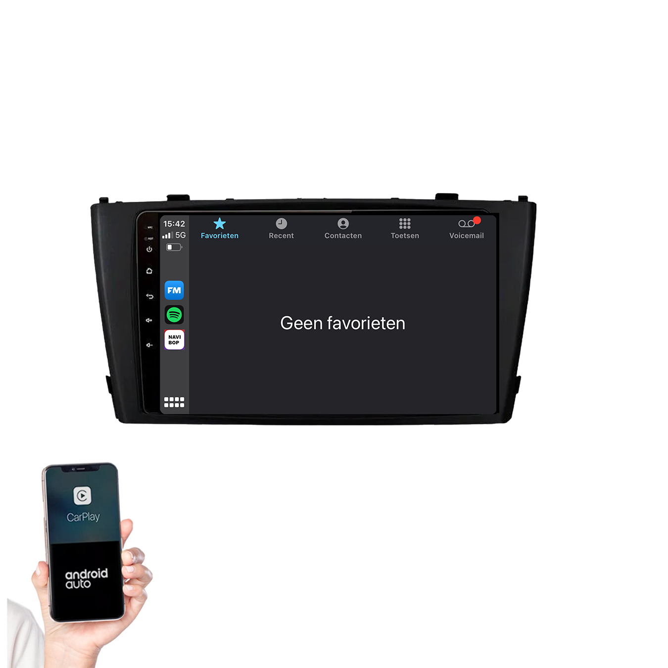 Toyota Avensis | Autoradio | 2008 t/m 2015 | Apple CarPlay & Android Auto
