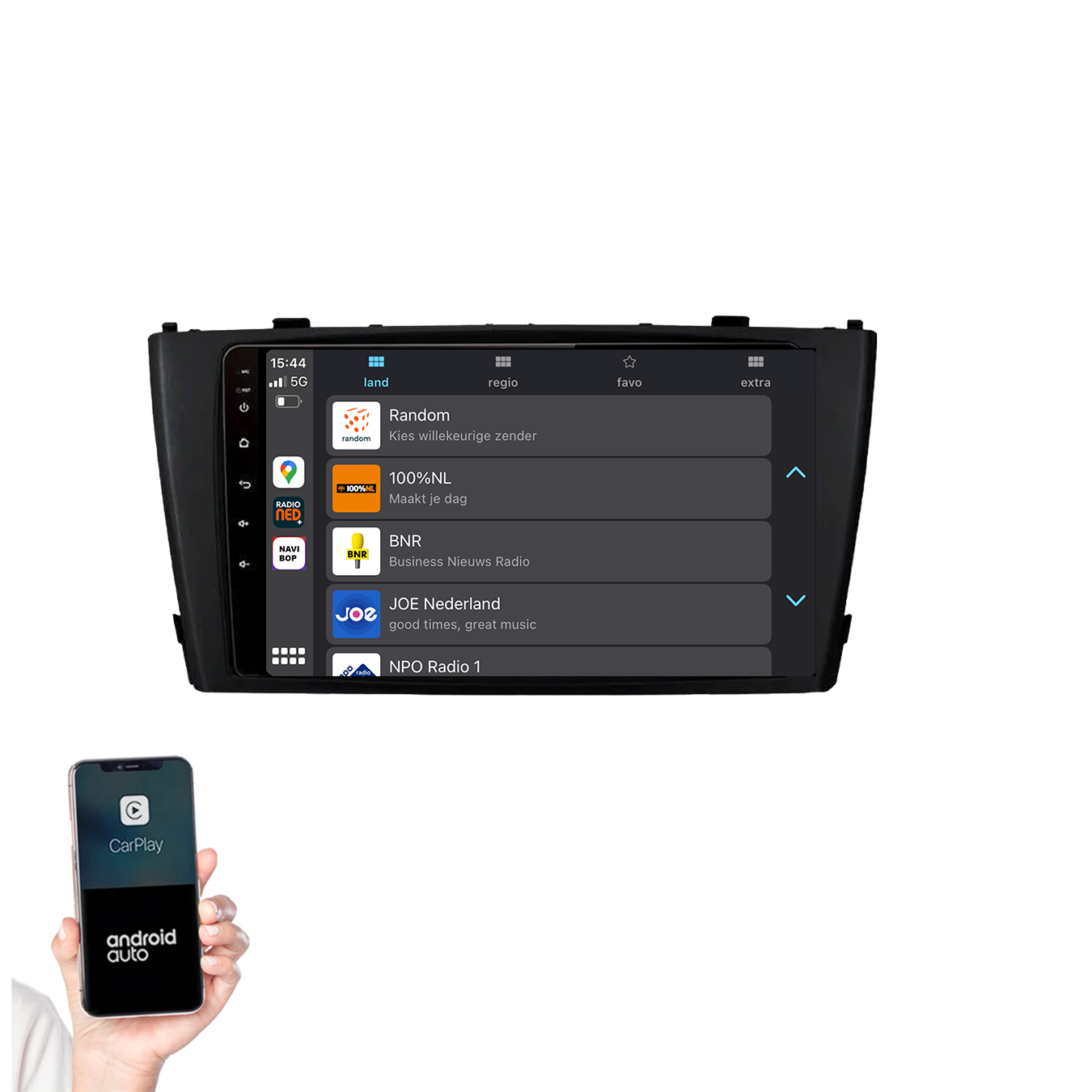Toyota Avensis | Autoradio | 2008 t/m 2015 | Apple CarPlay & Android Auto