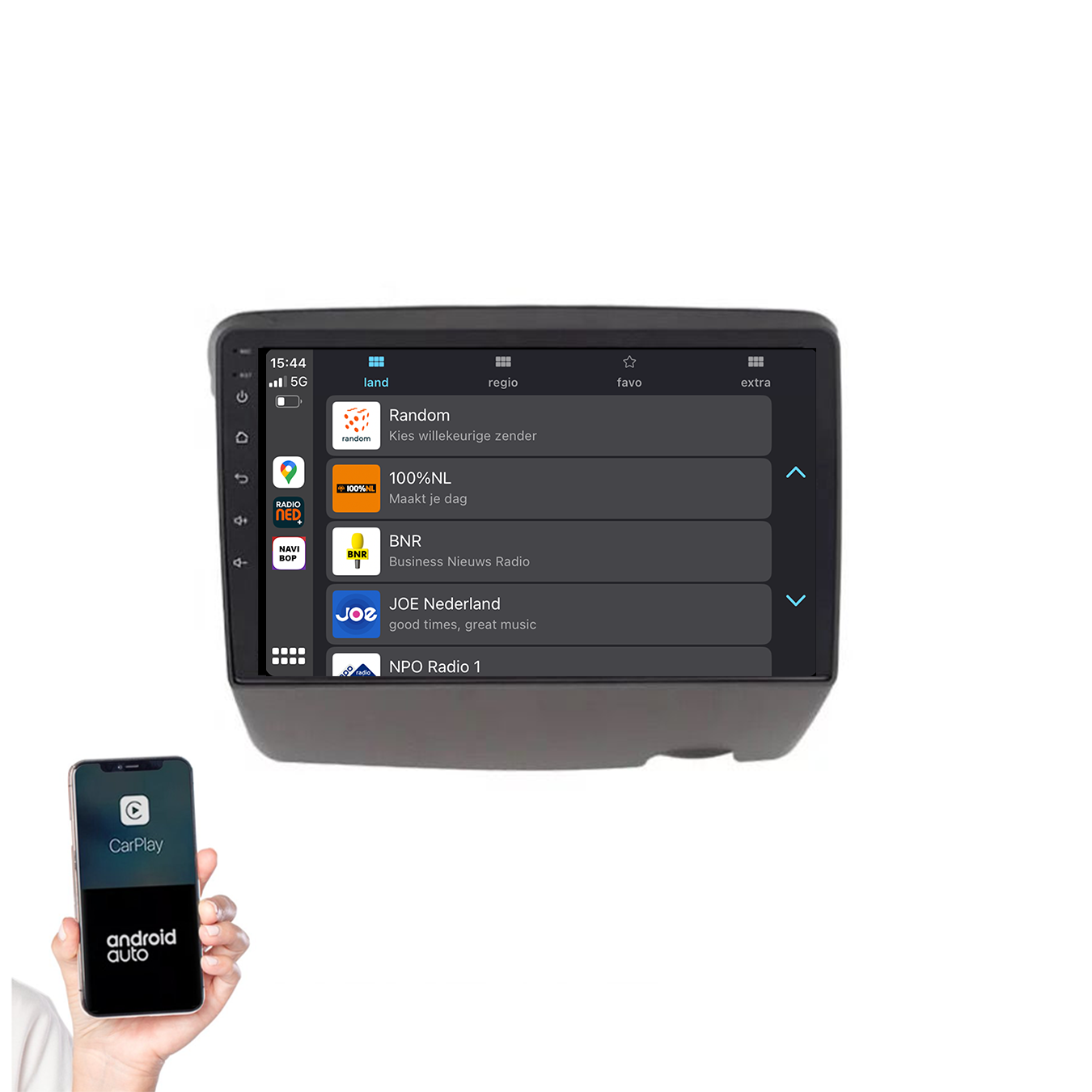 Toyota Yaris | Autoradio | 1995 t/m 2005 | Android 14 | Apple CarPlay & Android Auto