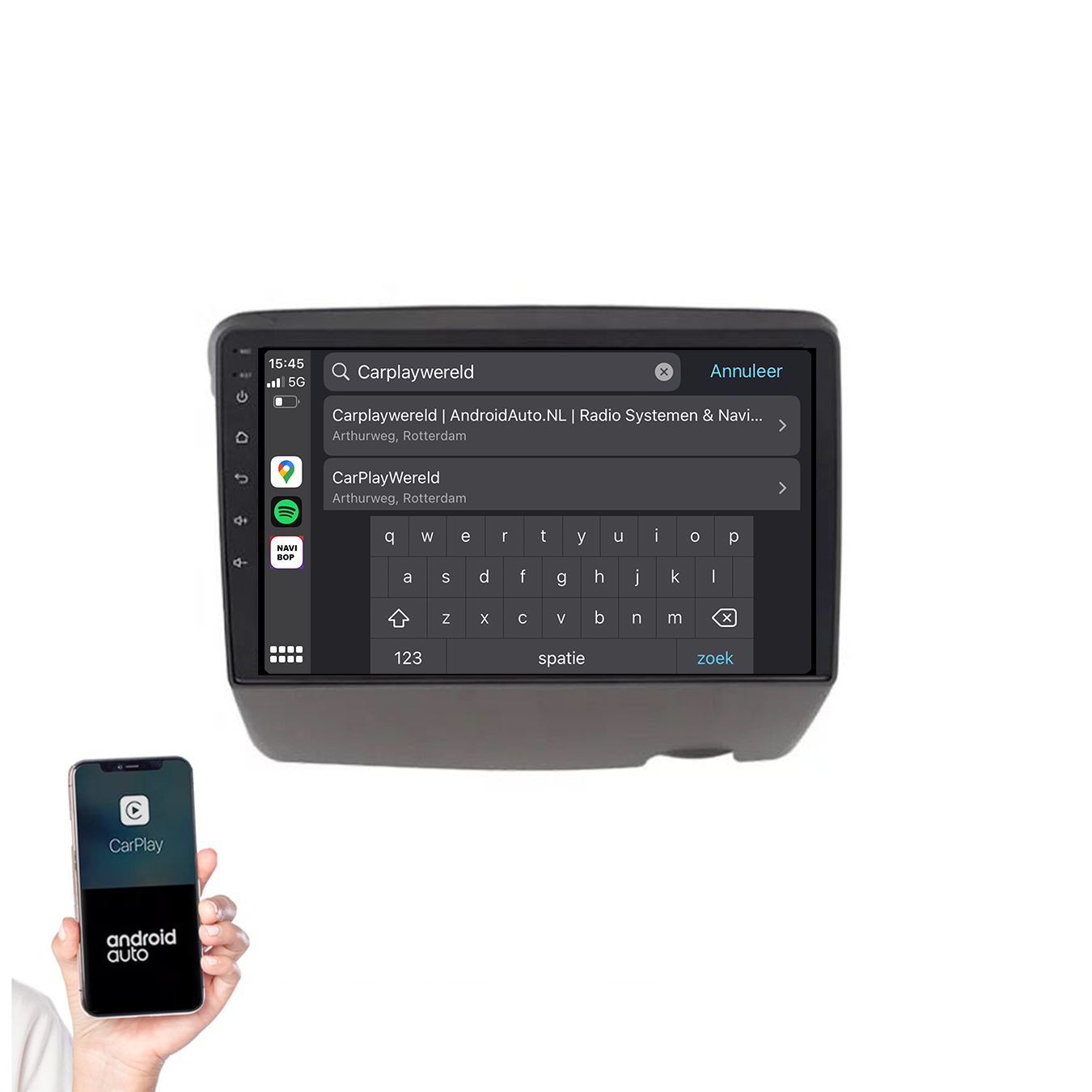 Toyota Yaris | Autoradio | 1995 t/m 2005 | Android 14 | Apple CarPlay & Android Auto