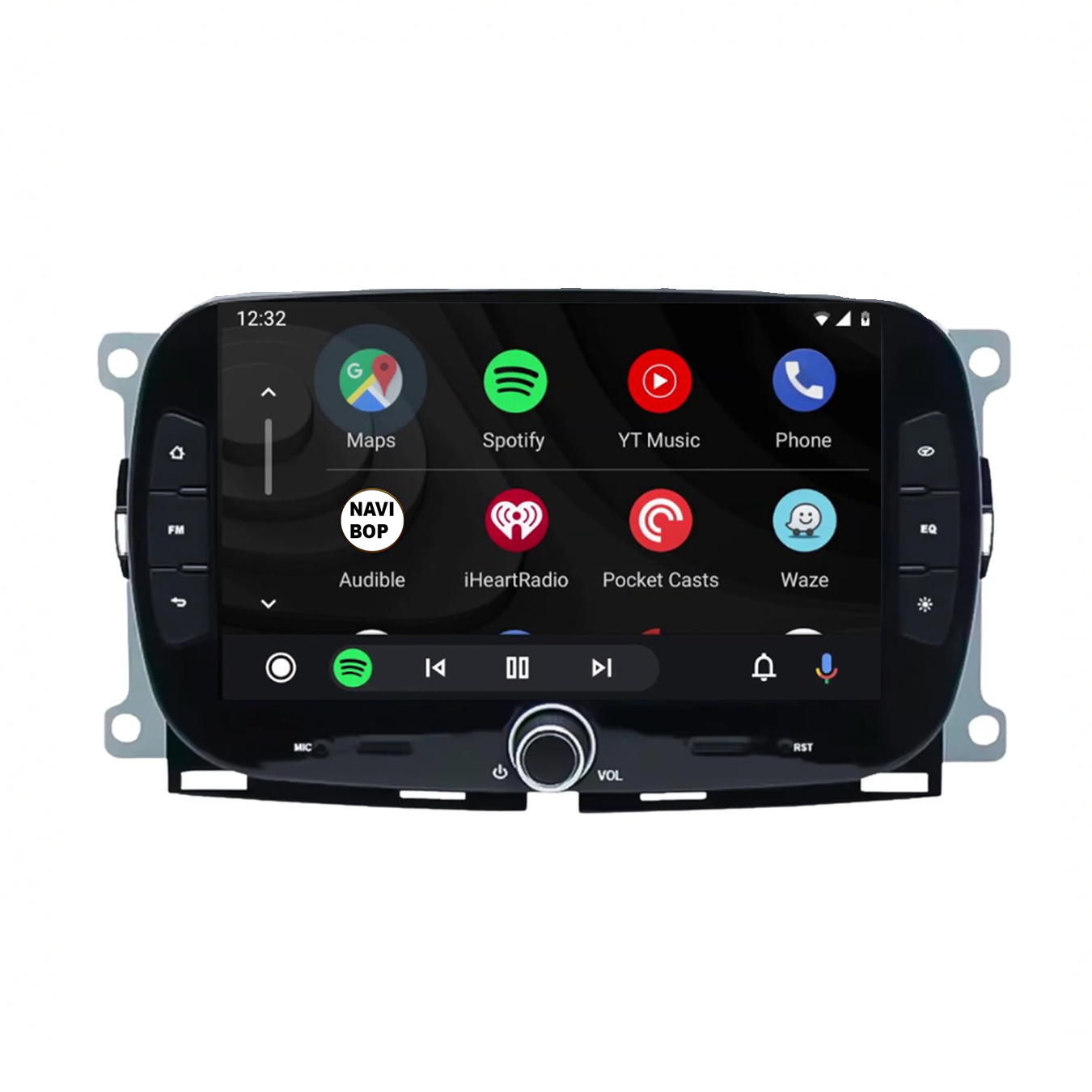 Fiat 500 | Autoradio | 2016 t/m 2019 | Android 14 | Apple CarPlay & Android Auto