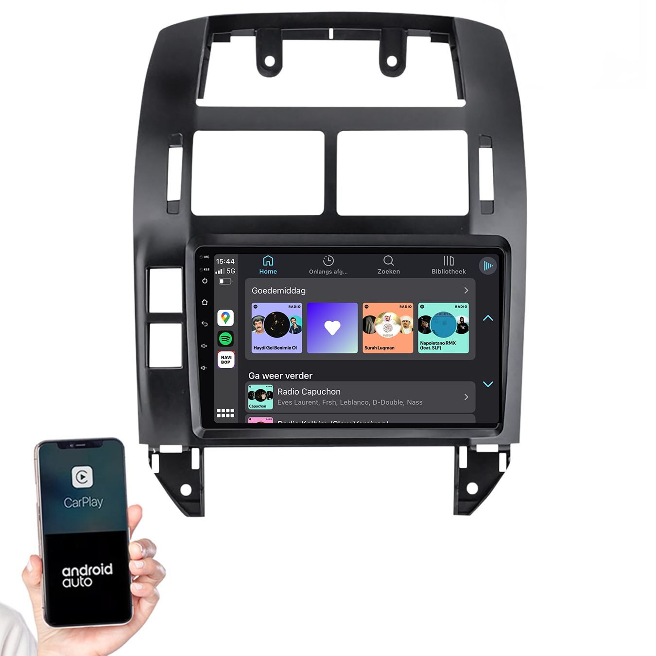 Volkswagen Polo | Autoradio | 2002 t/m 2009 | Android 14 | Apple CarPlay & Android Auto