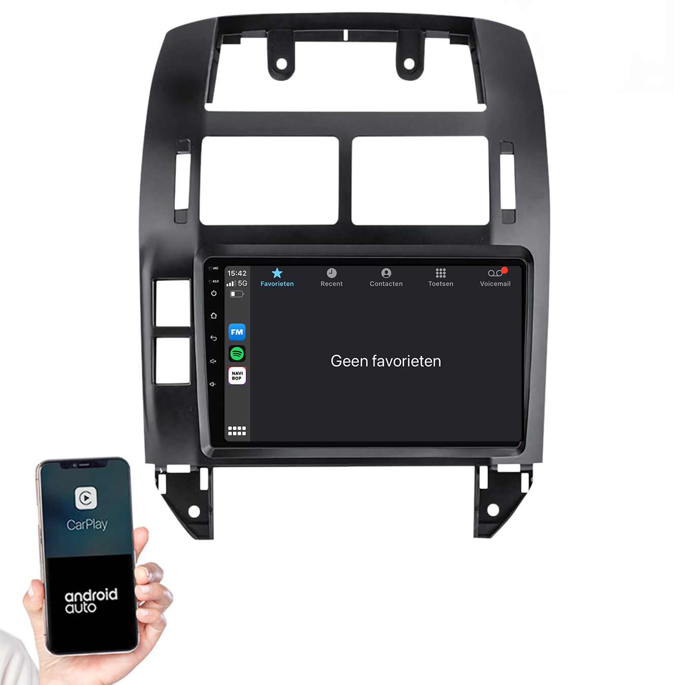 Volkswagen Polo | Autoradio | 2002 t/m 2009 | Android 14 | Apple CarPlay & Android Auto