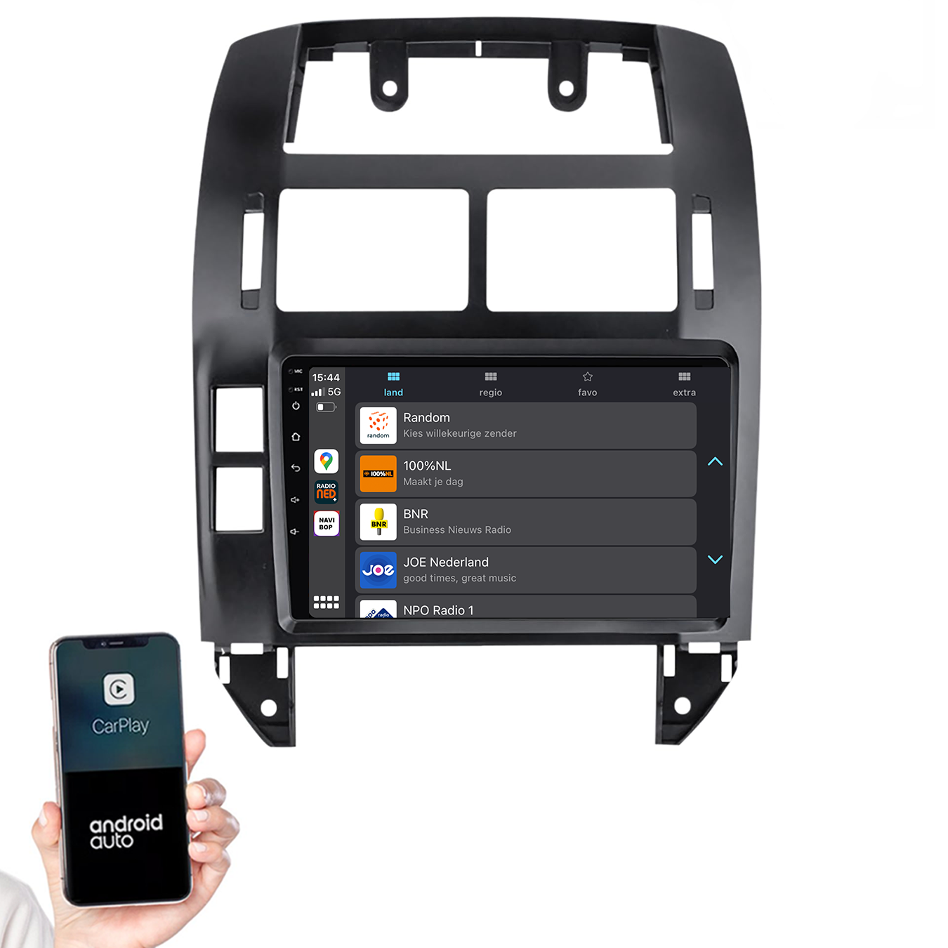 Volkswagen Polo | Autoradio | 2002 t/m 2009 | Android 14 | Apple CarPlay & Android Auto