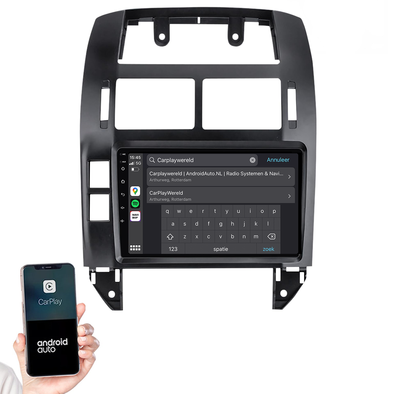 Volkswagen Polo | Autoradio | 2002 t/m 2009 | Android 14 | Apple CarPlay & Android Auto