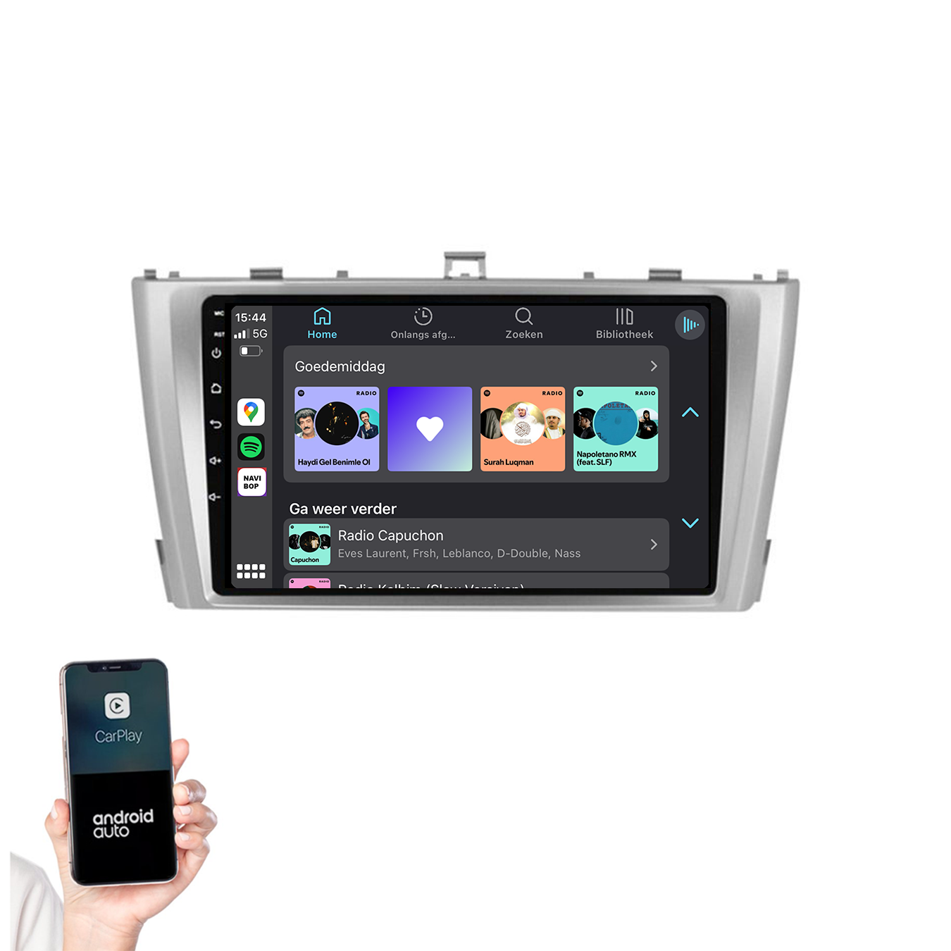 Toyota Avensis | Autoradio | 2008 t/m 2015 | Android 14 | Apple CarPlay & Android Auto