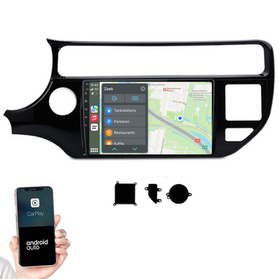 Kia Rio | Autoradio |2011 t/m 2017 | Android 14 | Apple CarPlay & Android Auto - autoradio