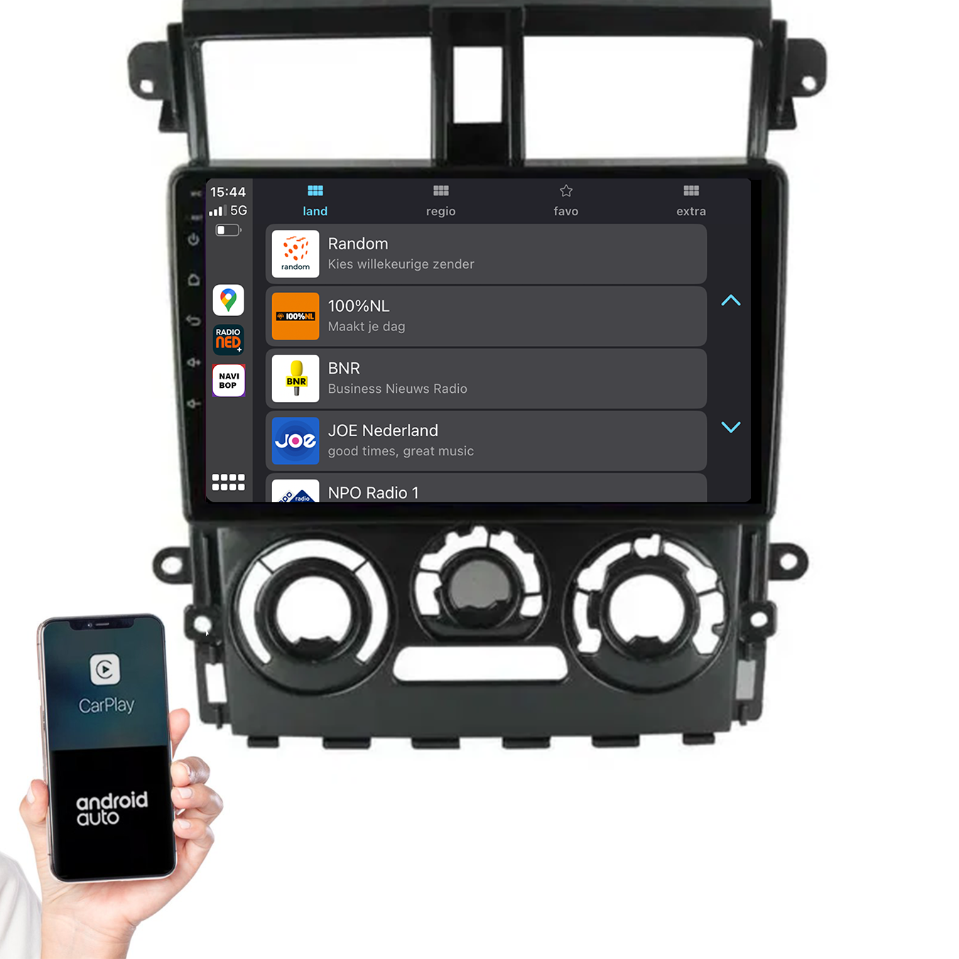 Mitsubishi Colt Plus | Autoradio | 2007 t/m 2013 | Android 14 | Apple CarPlay & Android Auto