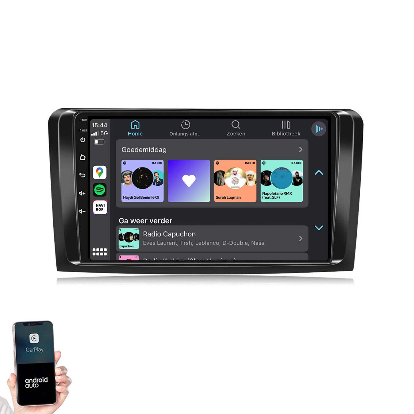 Mercedes ML-klasse | Autoradio | 2005 t/m 2011 | Android 14 | Apple CarPlay & Android Auto (Copy)