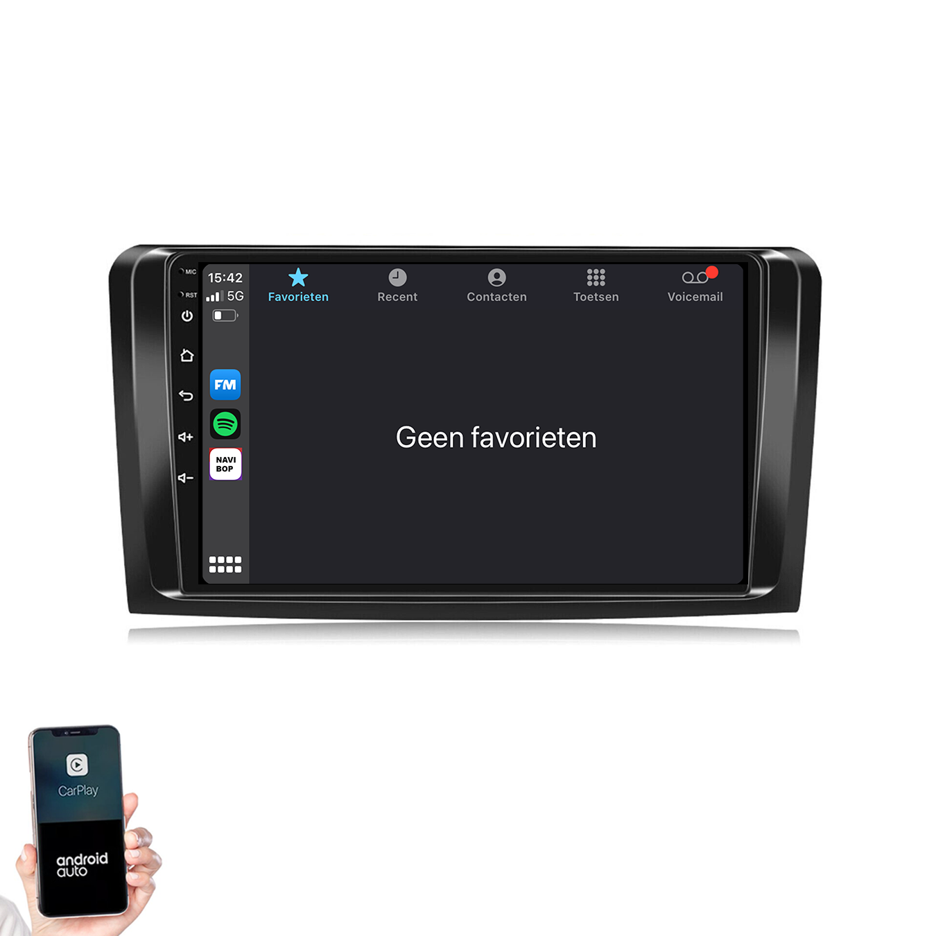 Mercedes ML-klasse | Autoradio | 2005 t/m 2011 | Android 14 | Apple CarPlay & Android Auto (Copy)