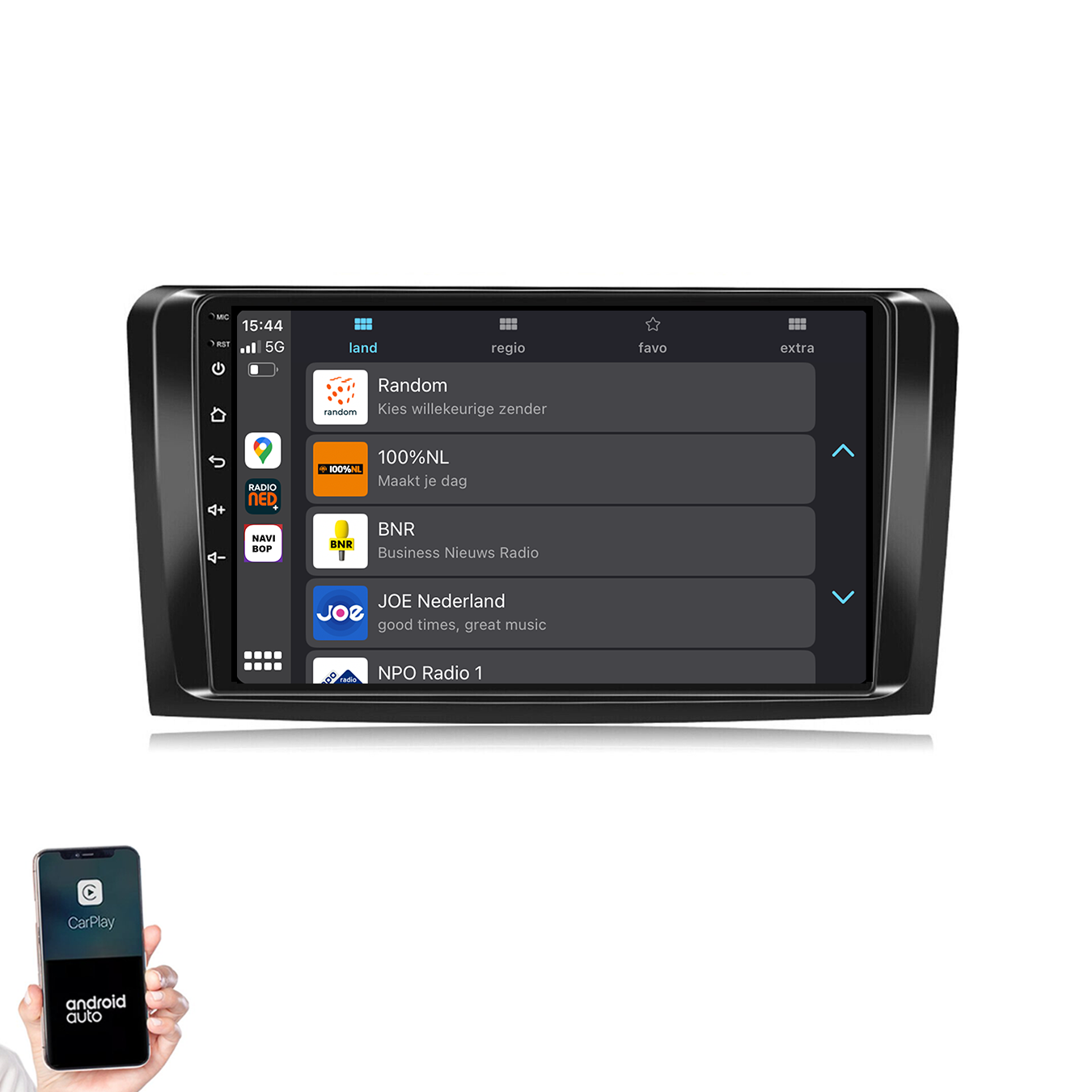 Mercedes ML-klasse | Autoradio | 2005 t/m 2011 | Android 14 | Apple CarPlay & Android Auto (Copy)