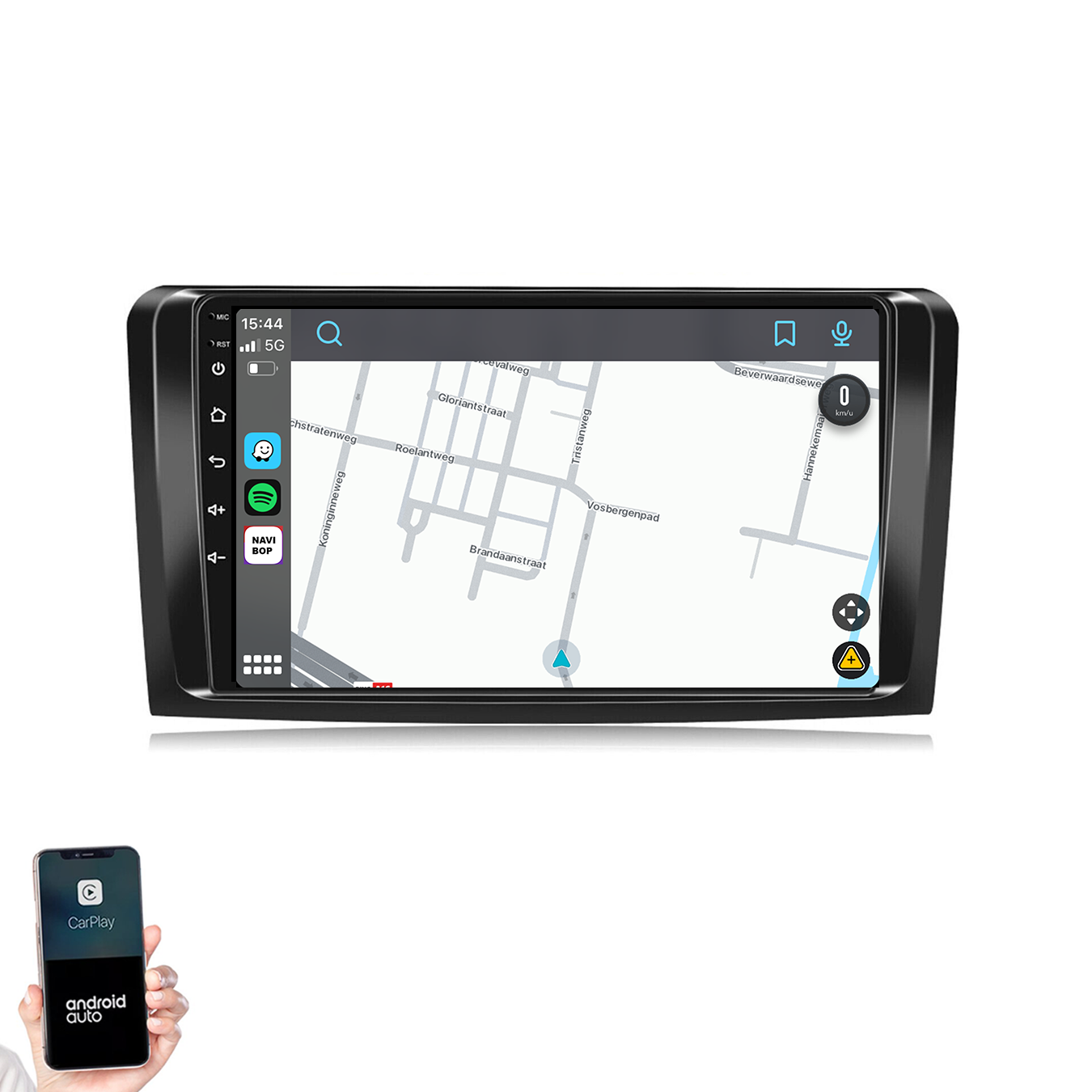 Mercedes ML-klasse | Autoradio | 2005 t/m 2011 | Android 14 | Apple CarPlay & Android Auto (Copy)