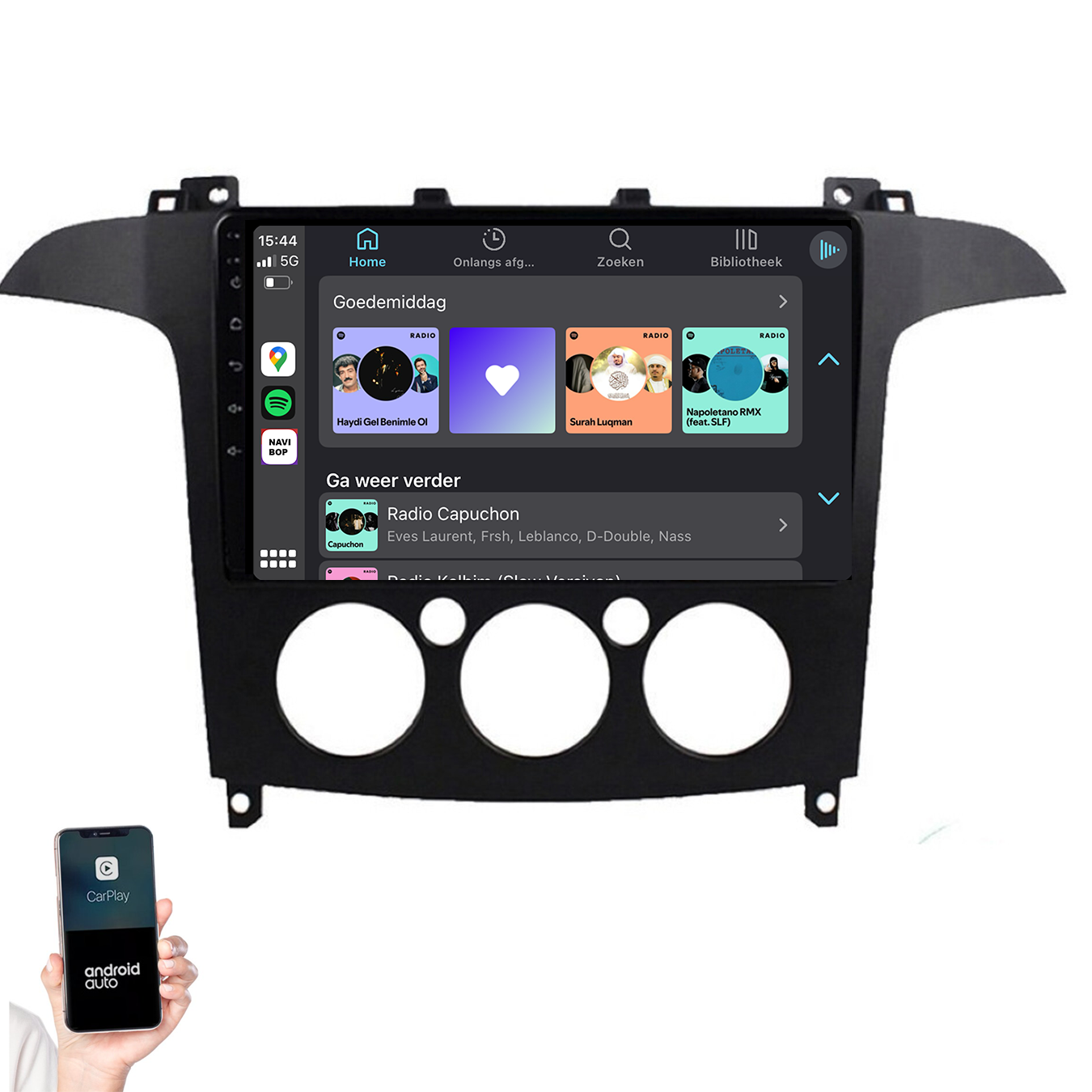Ford S-MAX | Autoradio | 2006 t/m 2015 | Android 14 | Apple CarPlay & Android Auto