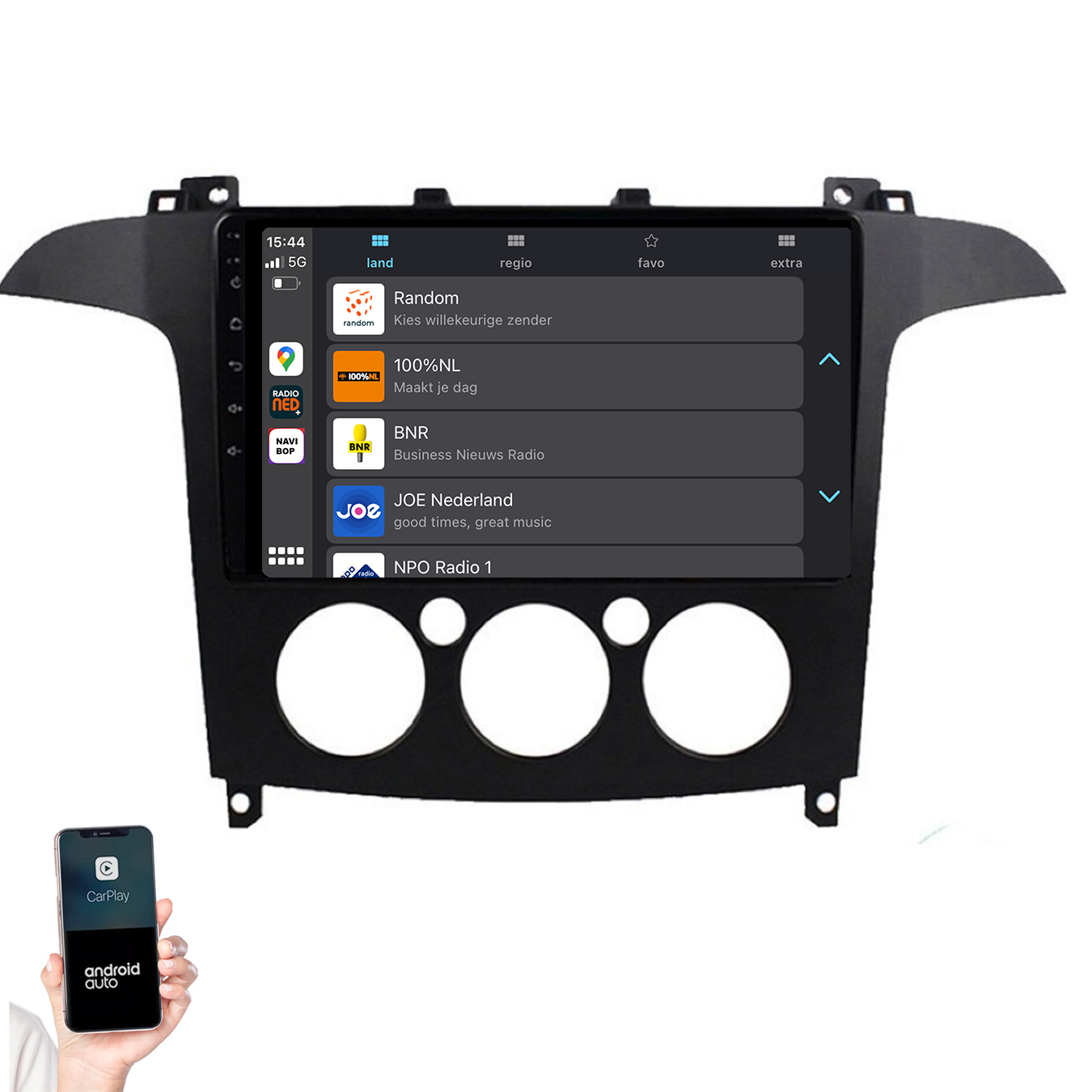 Ford S-MAX | Autoradio | 2006 t/m 2015 | Android 14 | Apple CarPlay & Android Auto