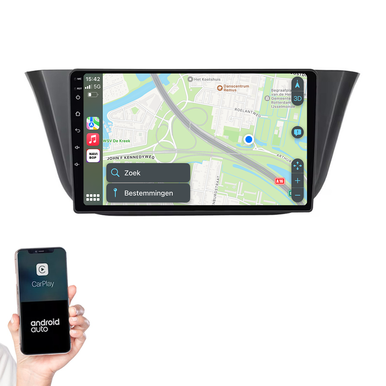 Iveco Daily | Autoradio | 2013 t/m 2019 | Android 14 | Apple CarPlay & Android Auto
