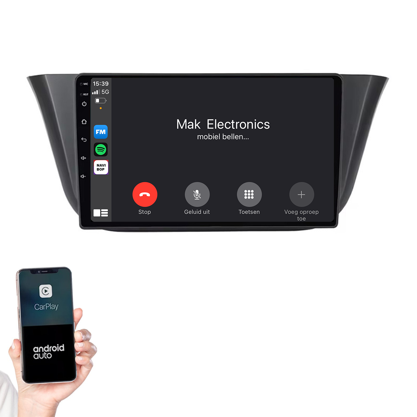 Iveco Daily | Autoradio | 2013 t/m 2019 | Android 14 | Apple CarPlay & Android Auto