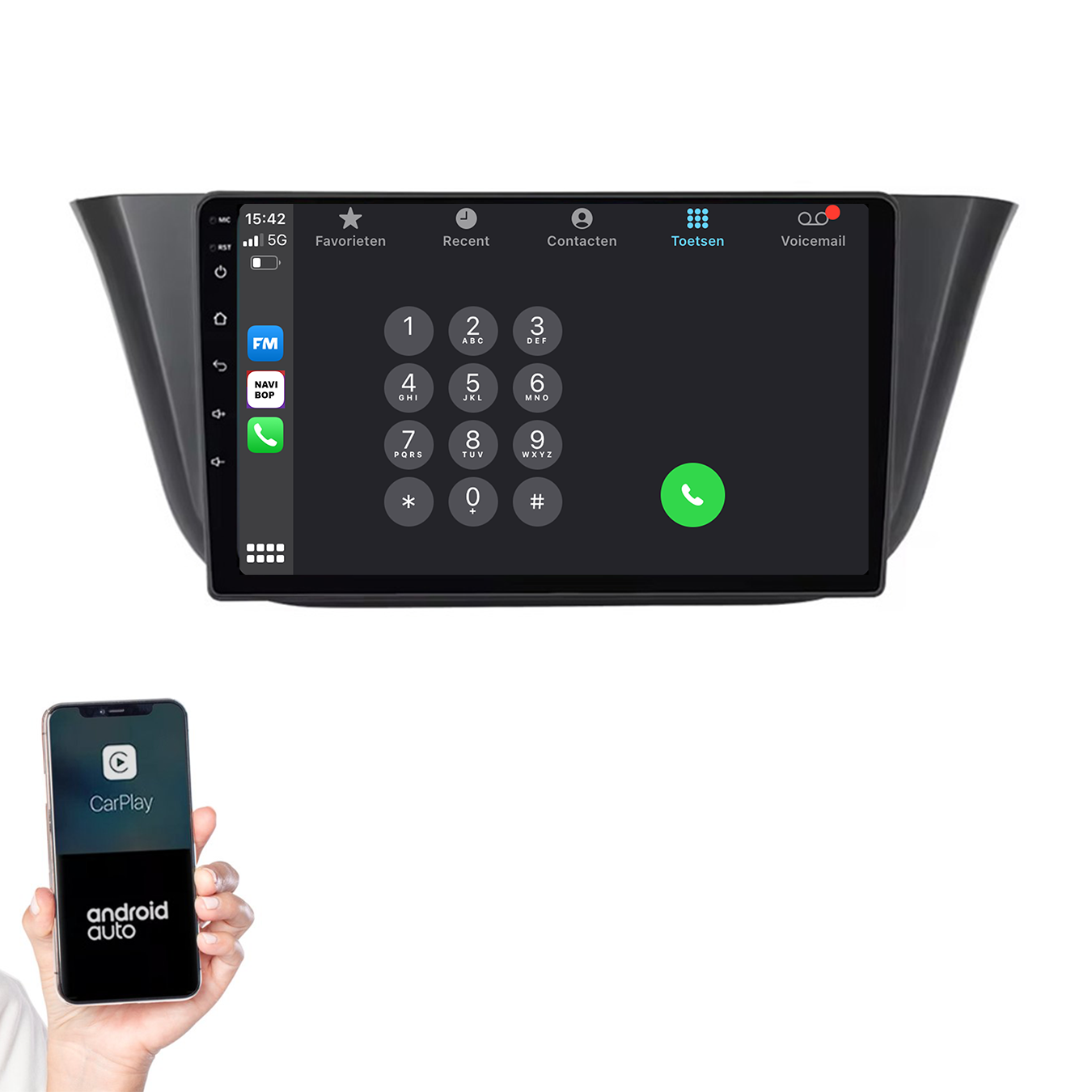 Iveco Daily | Autoradio | 2013 t/m 2019 | Android 14 | Apple CarPlay & Android Auto