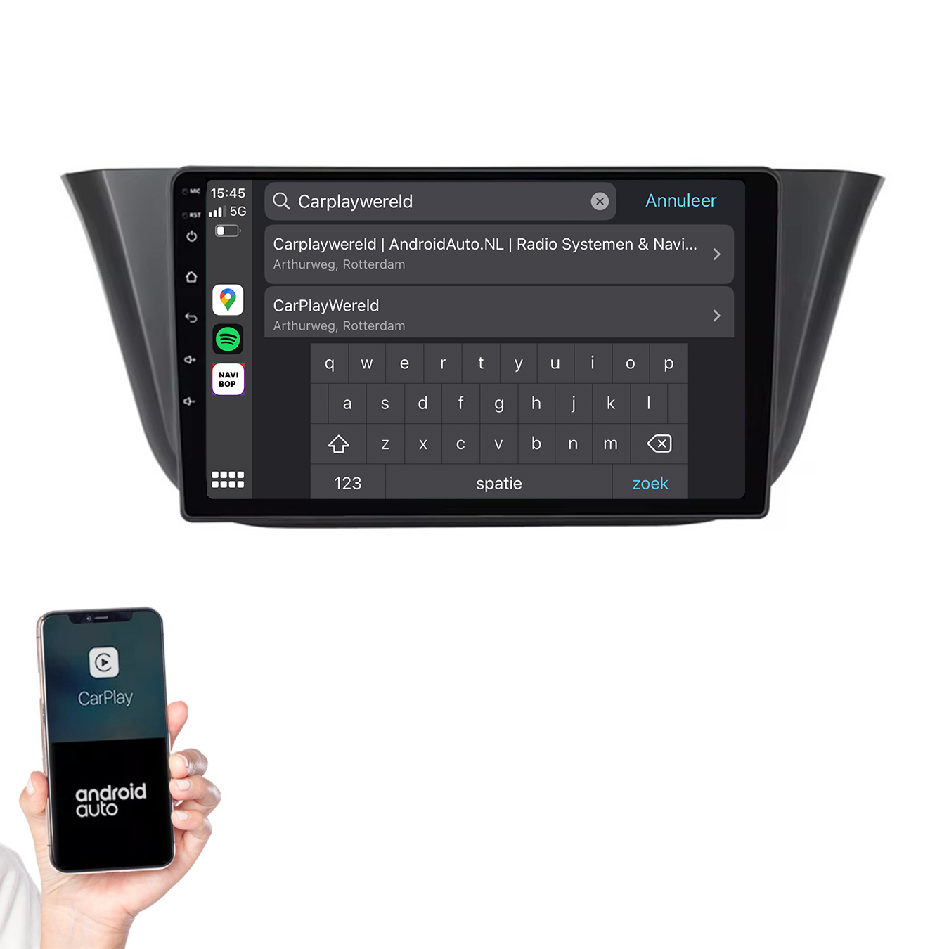 Iveco Daily | Autoradio | 2013 t/m 2019 | Android 14 | Apple CarPlay & Android Auto