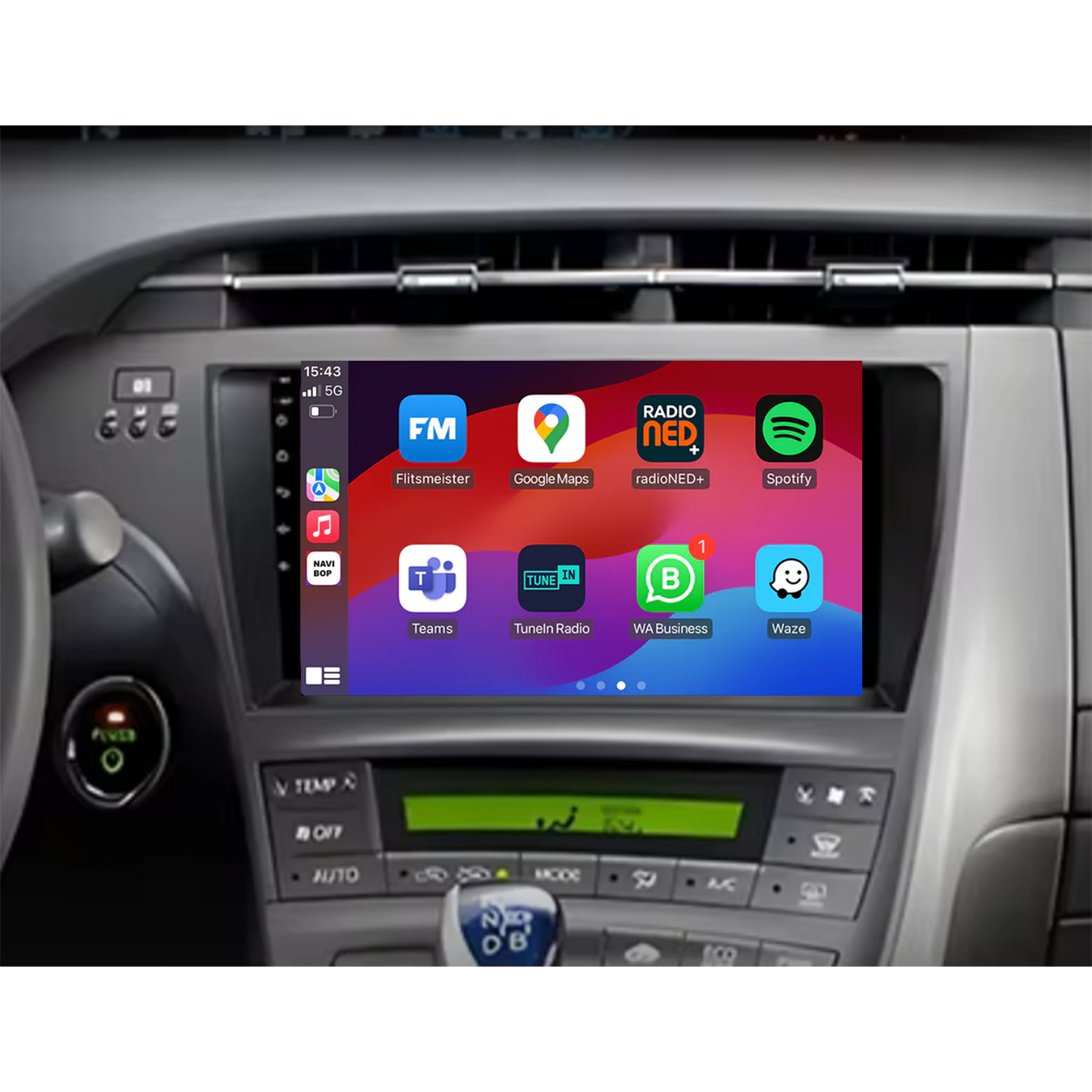 Toyota Prius | Autoradio | 2009 t/m 2015 | Android 14 | Apple CarPlay & Android Auto