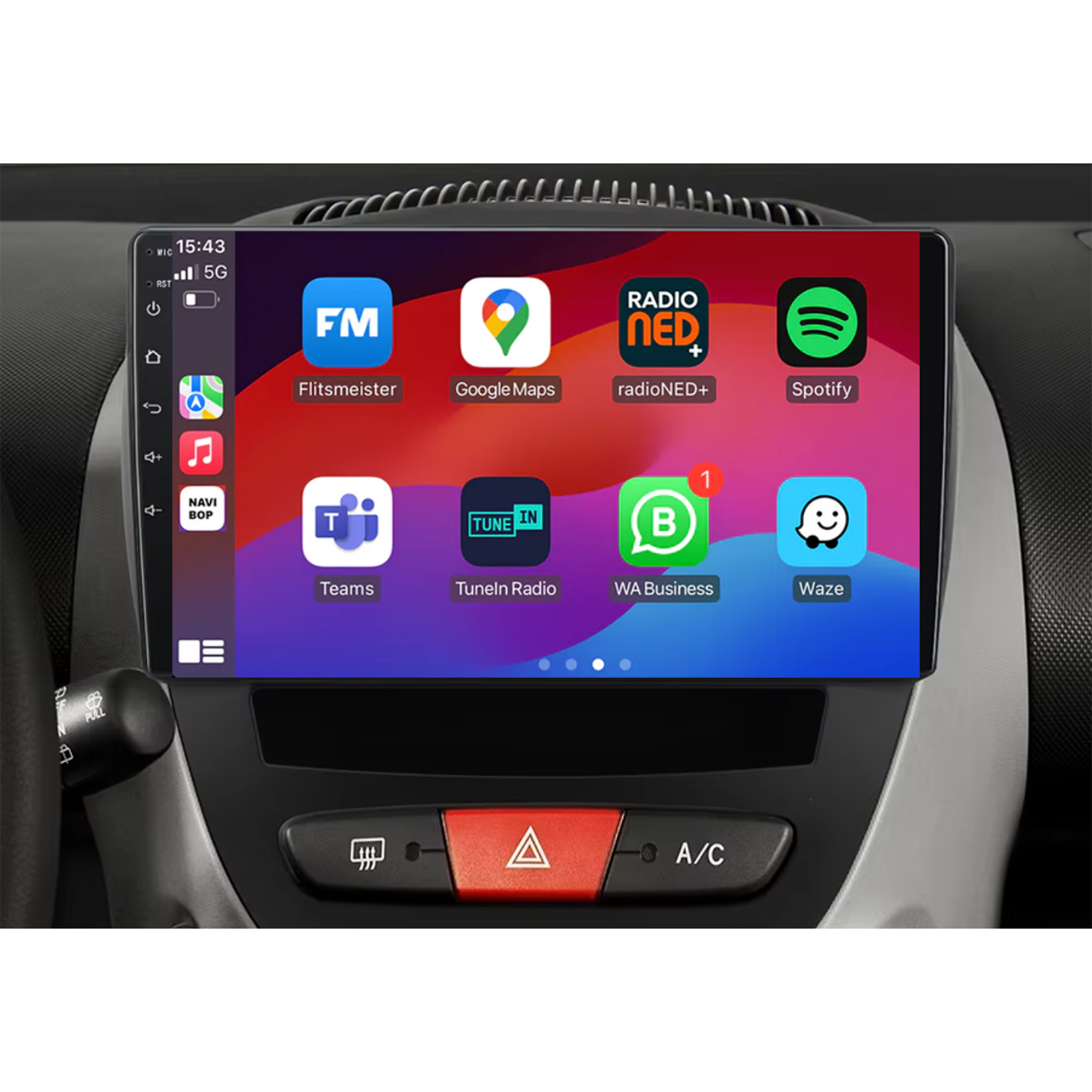 Toyota Aygo | Autoradio | 2005 t/m 2014 | Android 14 | Apple CarPlay & Android Auto