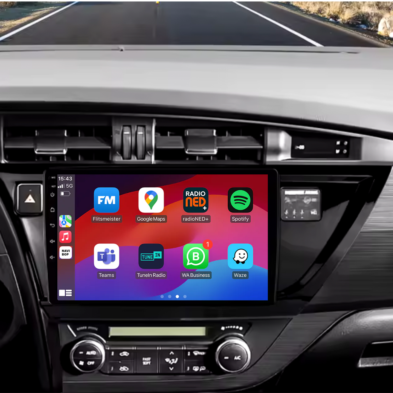 Toyota Auris | Autoradio | 2013 t/m 2018 | Android 14 | Apple CarPlay & Android Auto