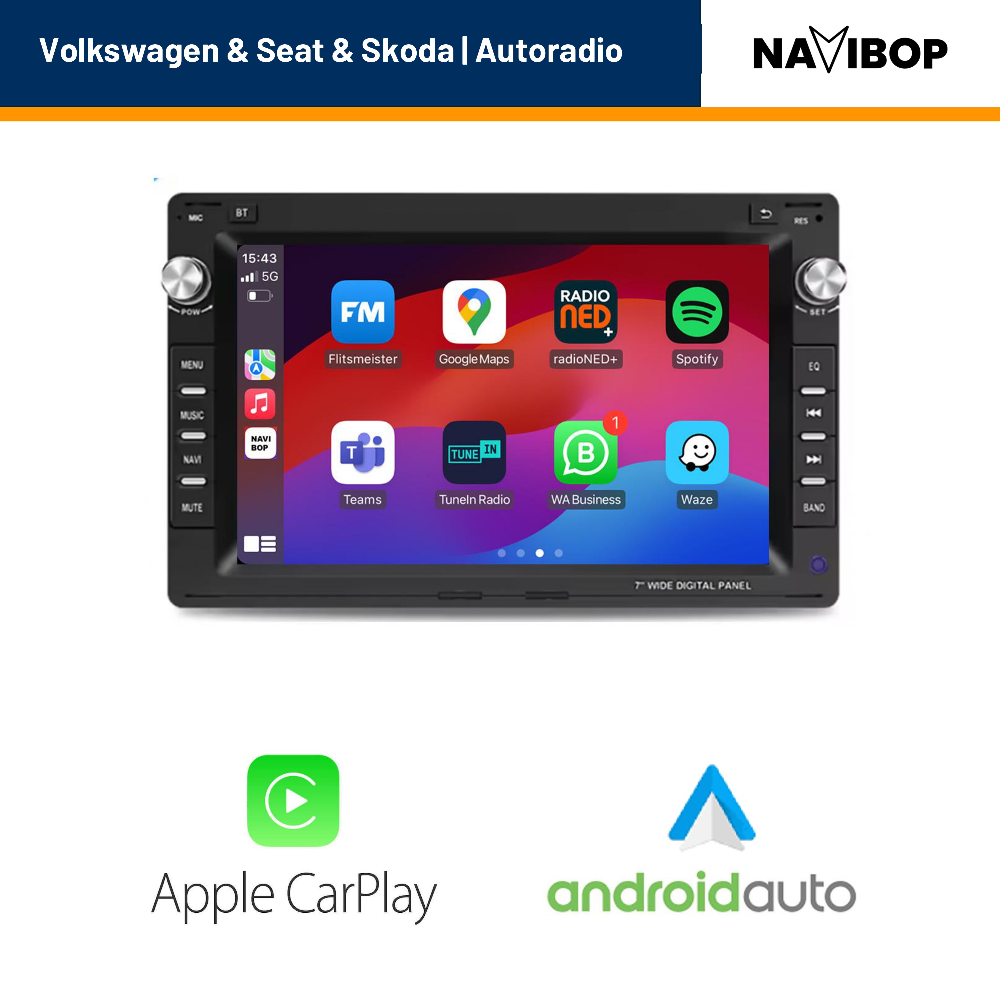 Volkswagen | Autoradio | Apple CarPlay & Android Auto