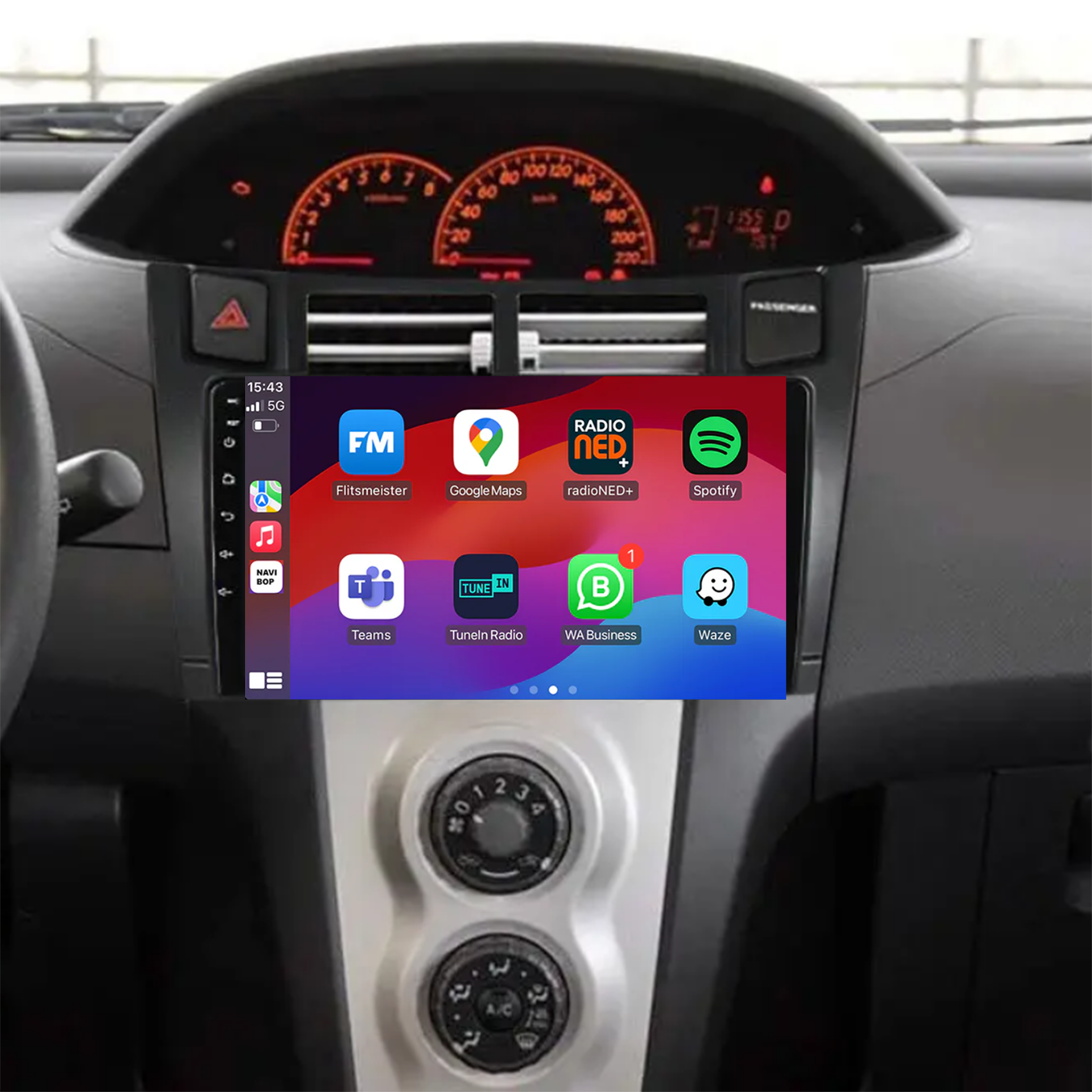Toyota Yaris | Autoradio | 2005 t/m 2012 | Android 14 | Apple CarPlay & Android Auto