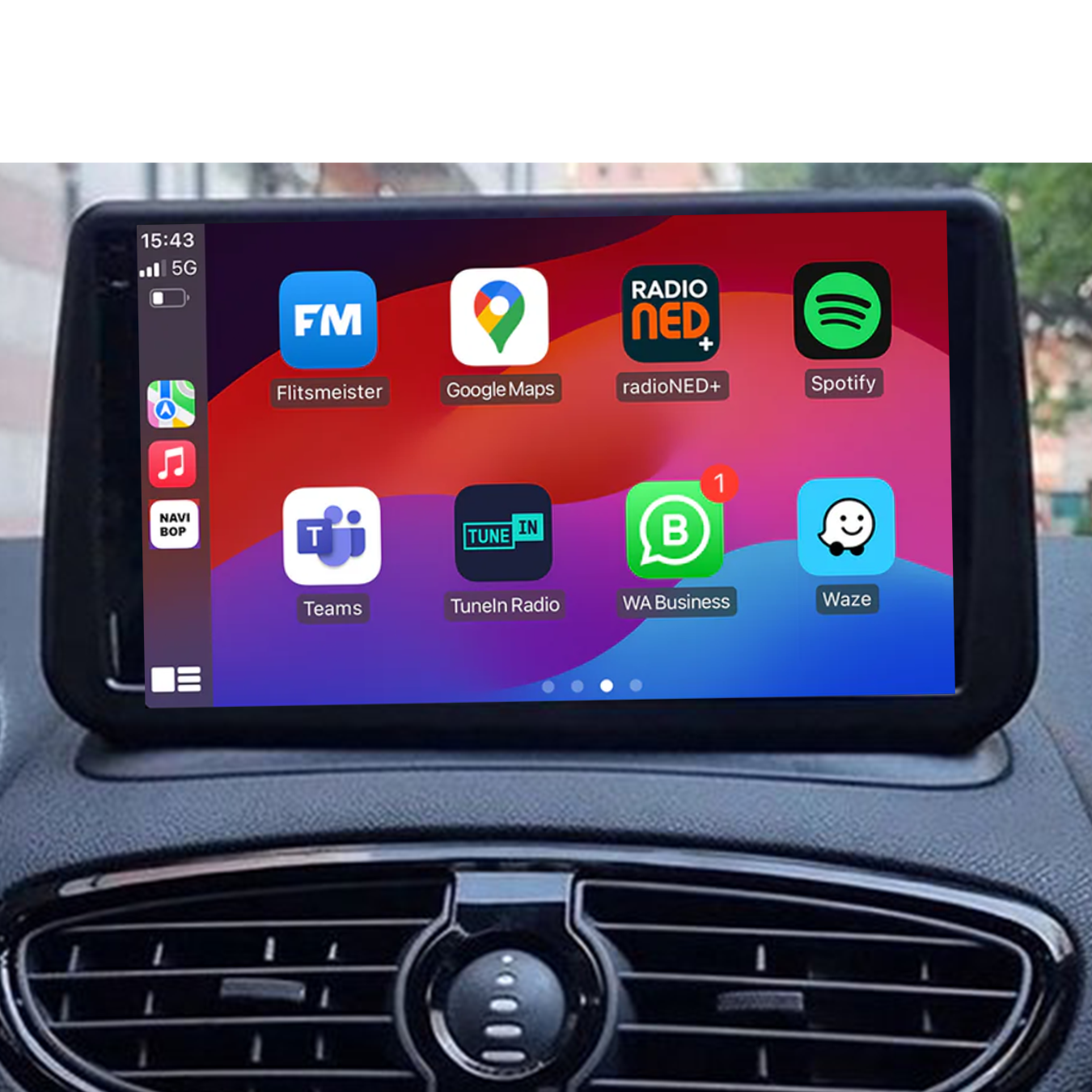 Renault Clio 2 | Autoradio | 2005 t/m 2012 | Android 14 | Apple CarPlay & Android Auto