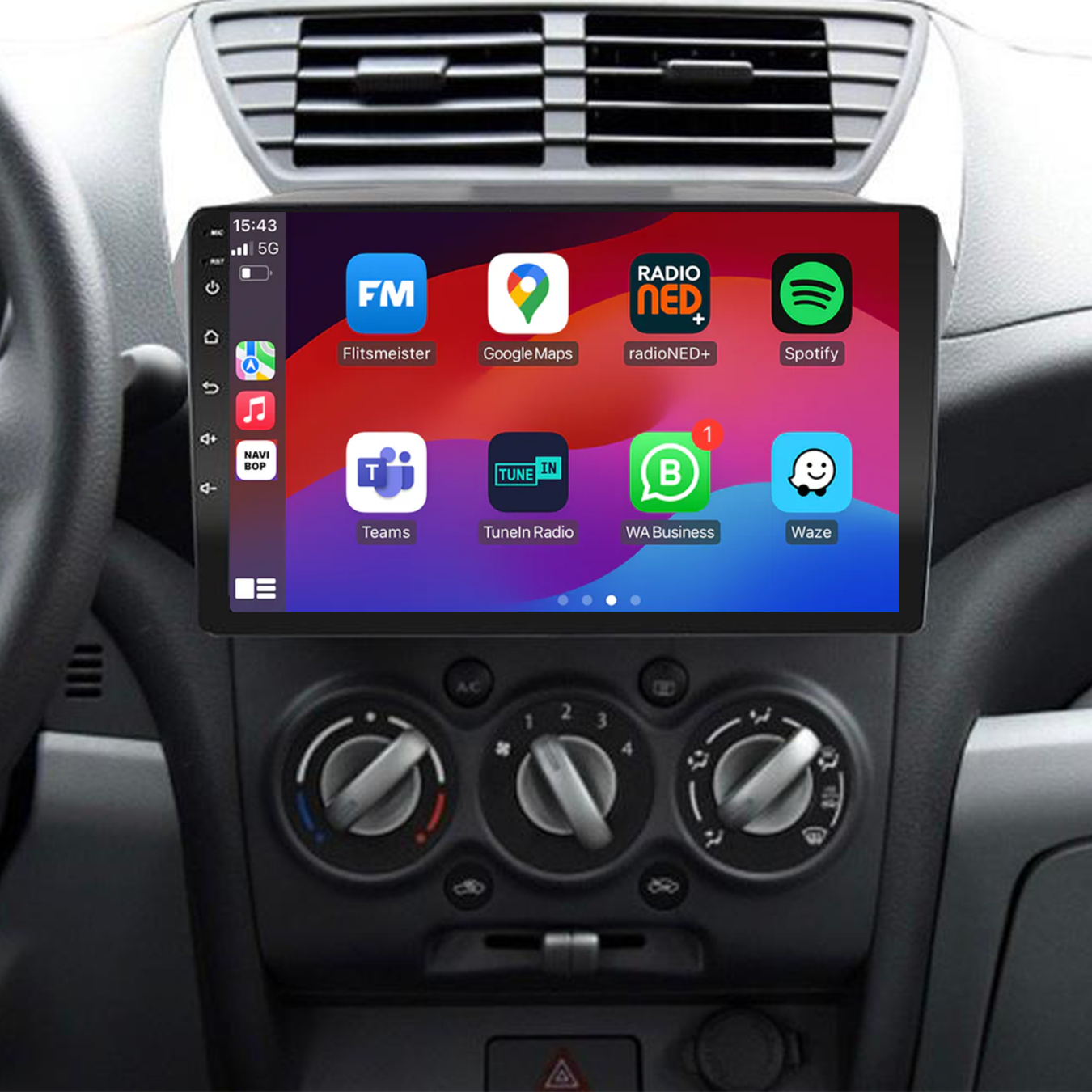 Suzuki Alto | Autoradio | 2009 t/m 2016 | Android 14 | Apple CarPlay & Android Auto