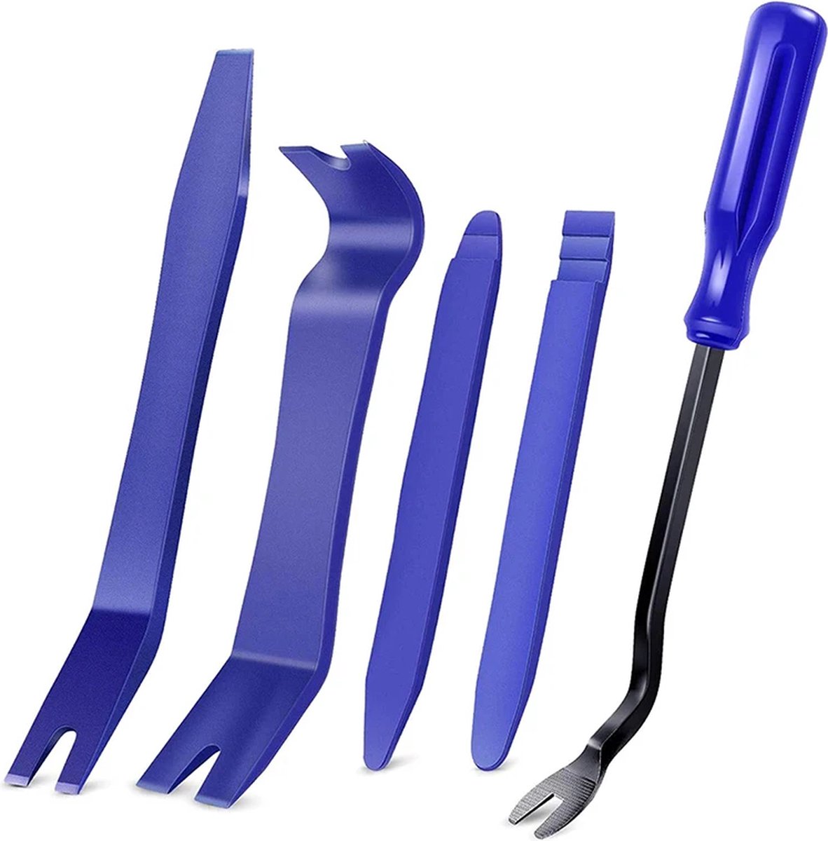 NAVIBOP 5-delige Deurclip Paneel & Radio Trim Removal Gereedschapsset | Plastic Auto Demontageset voor Interieur Reparatie