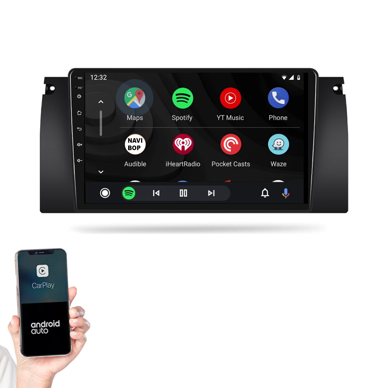 BMW 5-Serie | Autoradio | 1996 t/m 2003 | Android 14 | Apple CarPlay & Android Auto