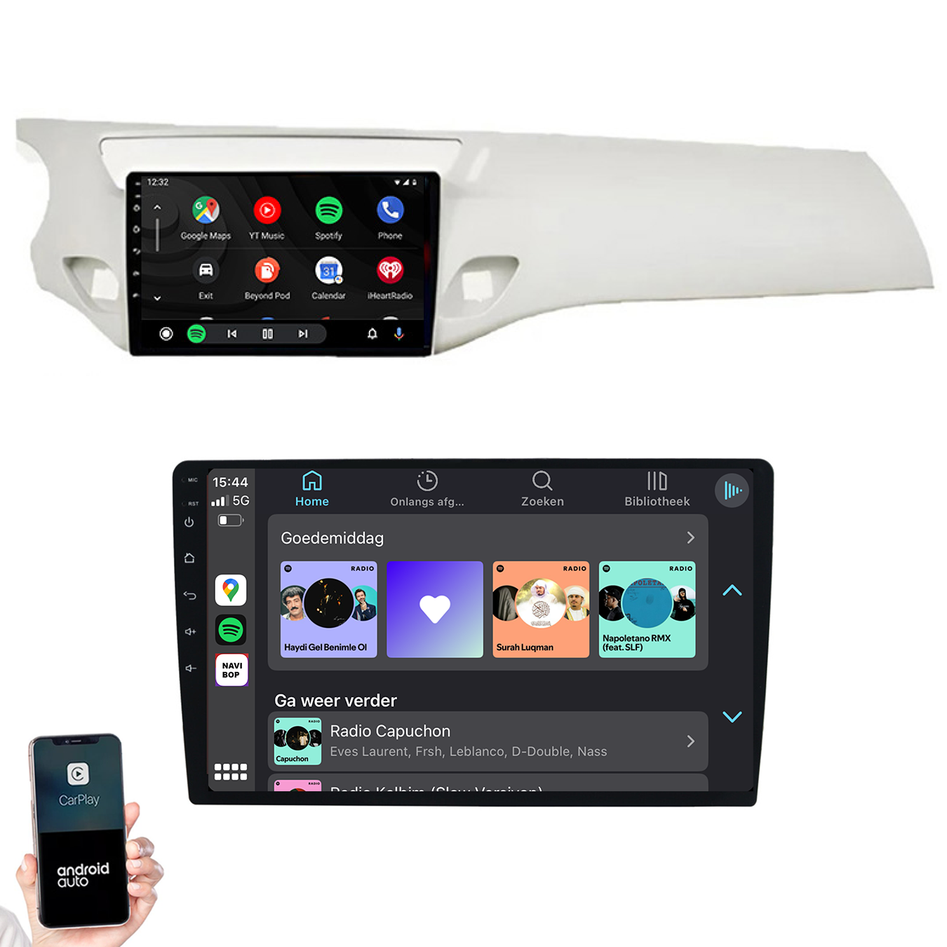 Citroen DS3 | Autoradio | 2010 t/m 2016 | Android 14 | Apple CarPlay & Android Auto