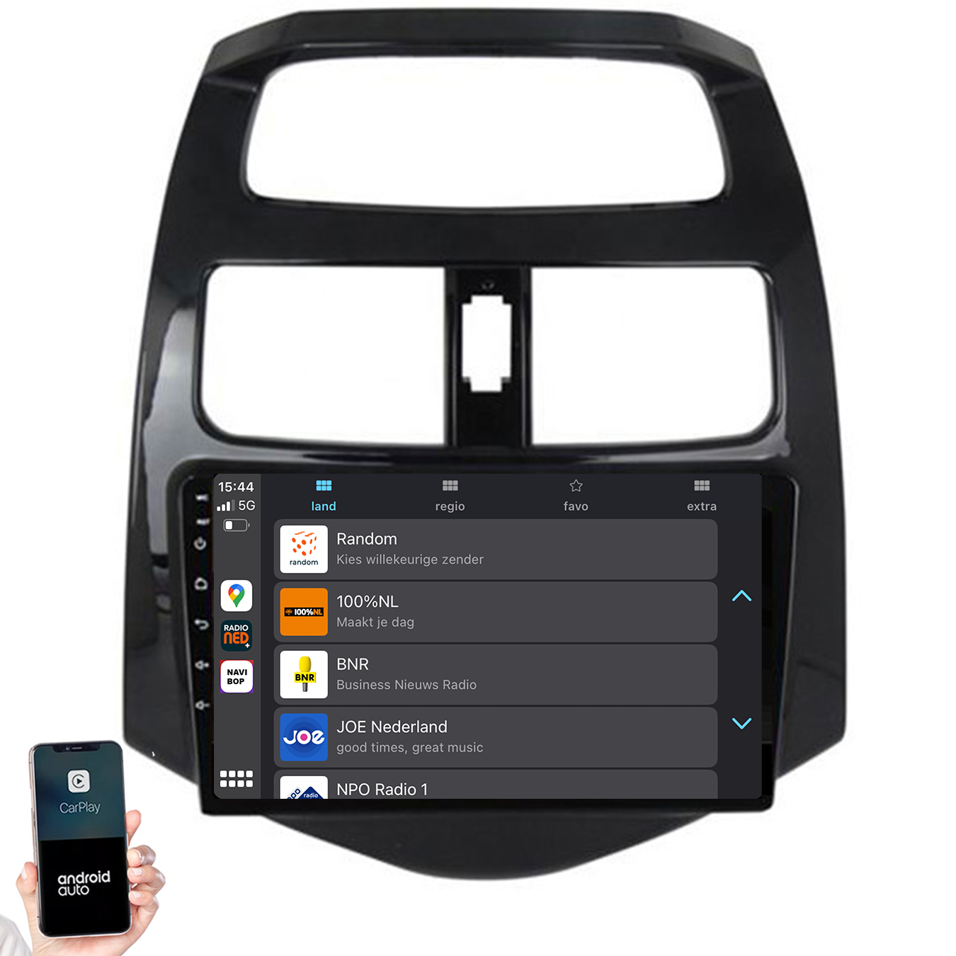 Chevrolet Spark | Autoradio | 2009 t/m 2015 | Android 14 | Apple CarPlay & Android Auto