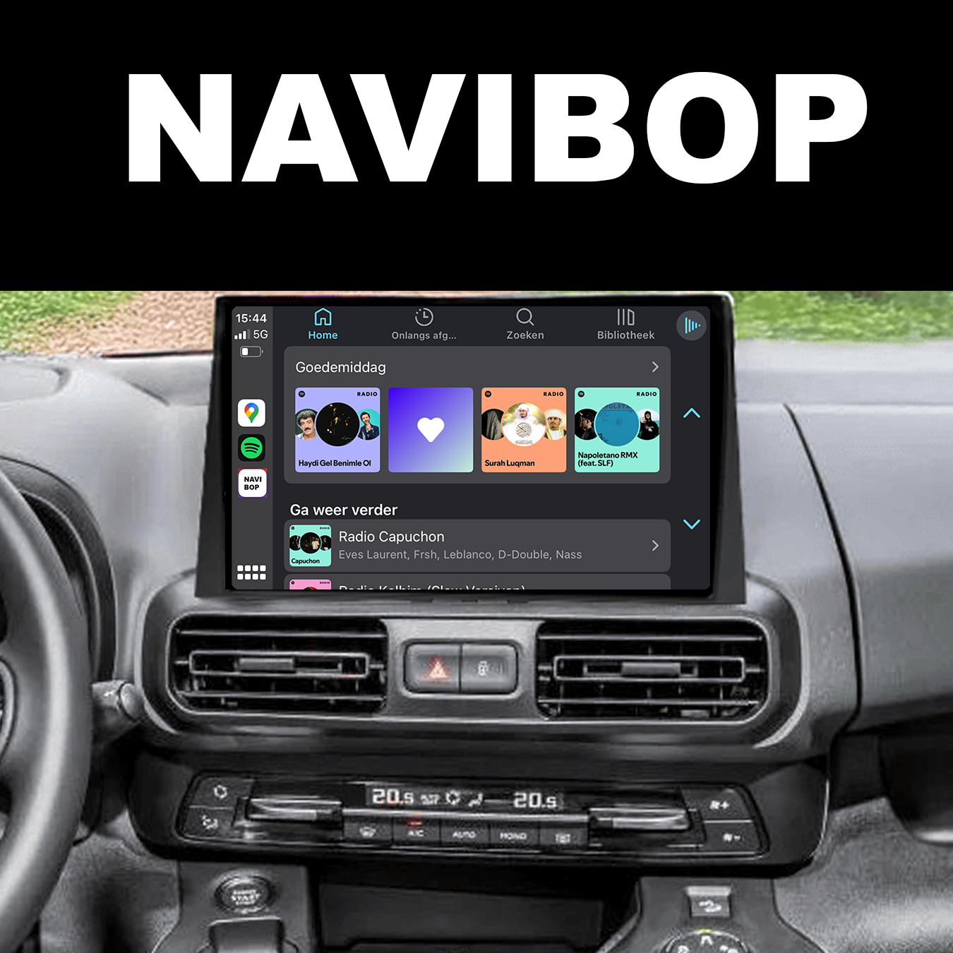 Peugeot Rifter | Autoradio | 2019 t/m 2022 | Android 14 | Apple CarPlay & Android Auto