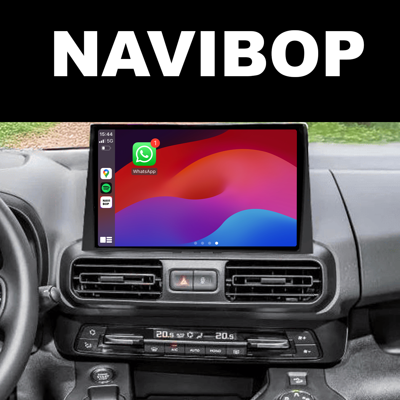Peugeot Partner | Autoradio | 2019 t/m 2022 | Android 14 | Apple CarPlay & Android Auto