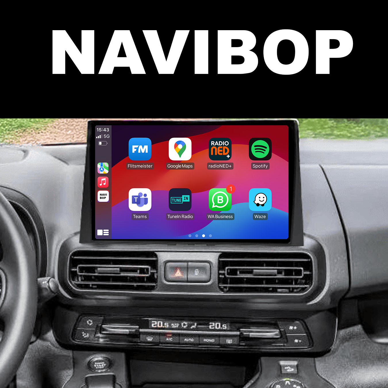 Opel Combo | Autoradio | 2019 t/m 2022 | Android 14 | Apple CarPlay & Android Auto