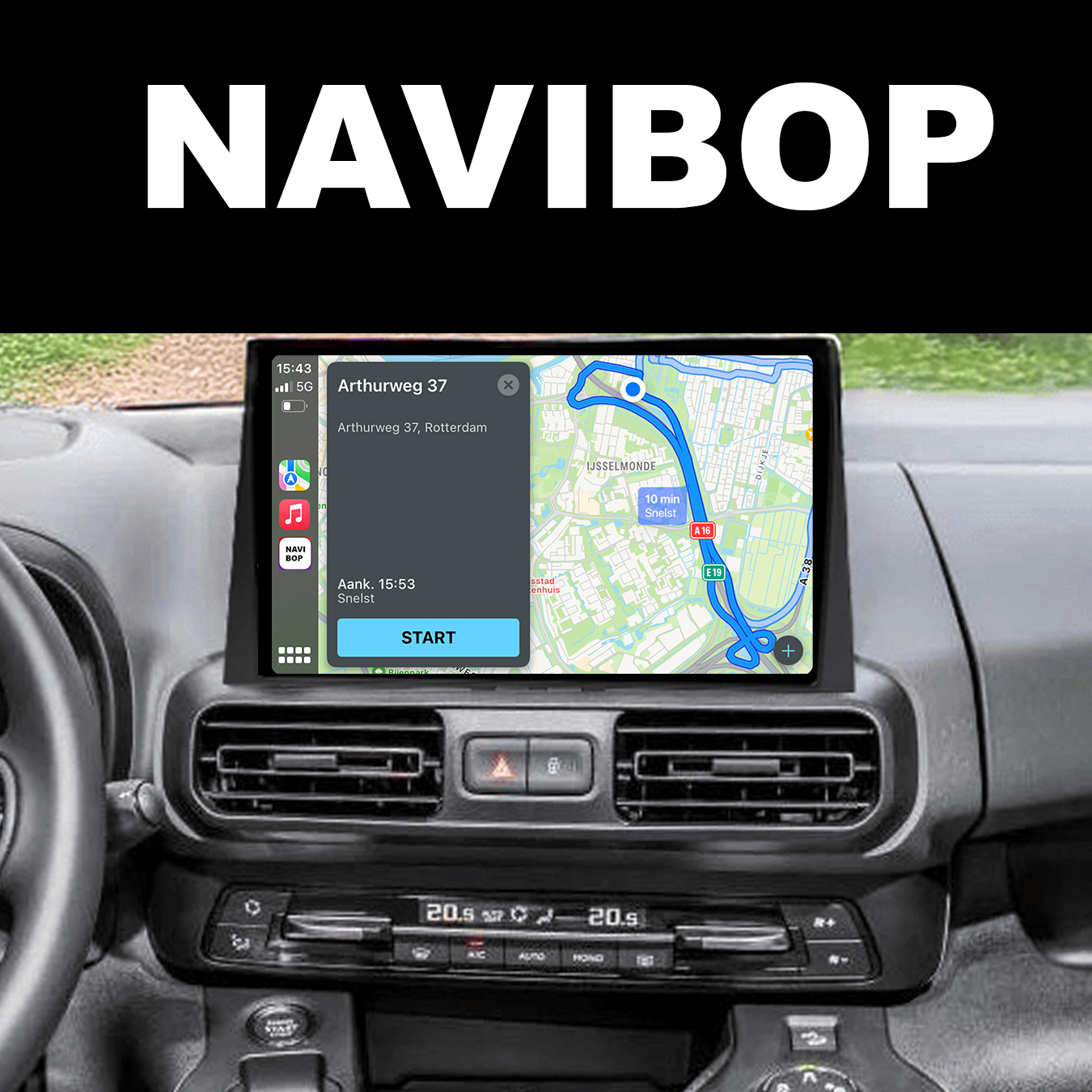 Opel Combo | Autoradio | 2019 t/m 2022 | Android 14 | Apple CarPlay & Android Auto