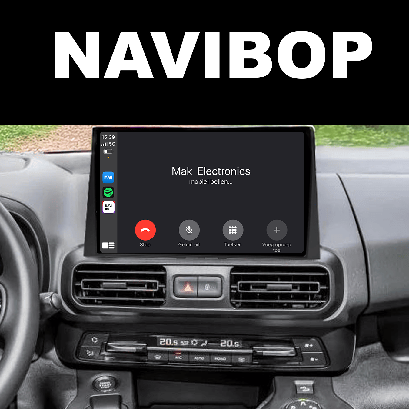 Peugeot Partner | Autoradio | 2019 t/m 2022 | Android 14 | Apple CarPlay & Android Auto