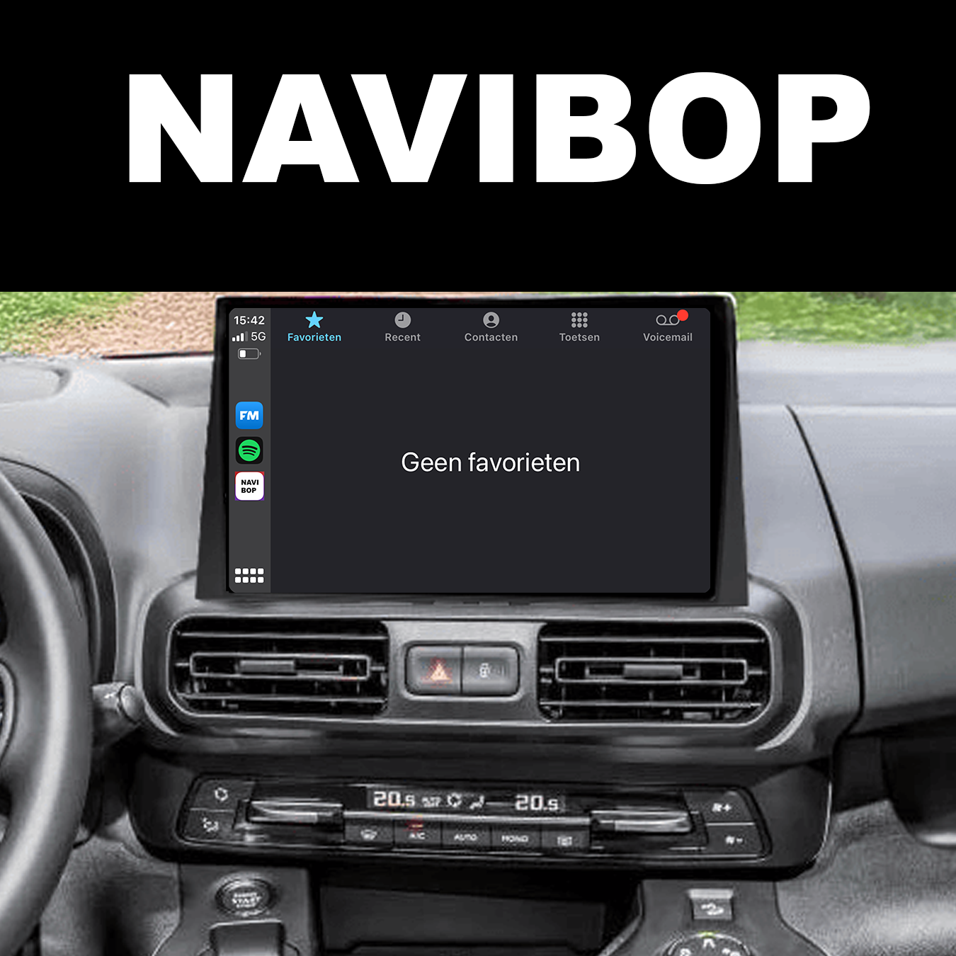 Peugeot Partner | Autoradio | 2019 t/m 2022 | Android 14 | Apple CarPlay & Android Auto