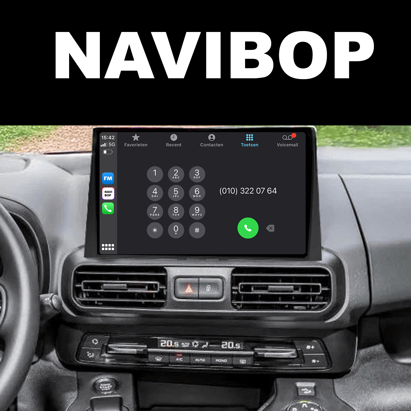Peugeot Rifter | Autoradio | 2019 t/m 2022 | Android 14 | Apple CarPlay & Android Auto