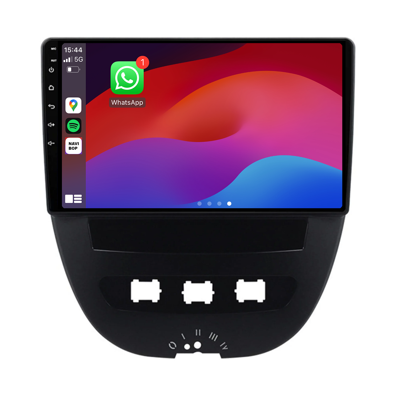 Peugeot 107 | Autoradio | 2005 t/m 2014 | Android 14 | Apple CarPlay & Android Auto