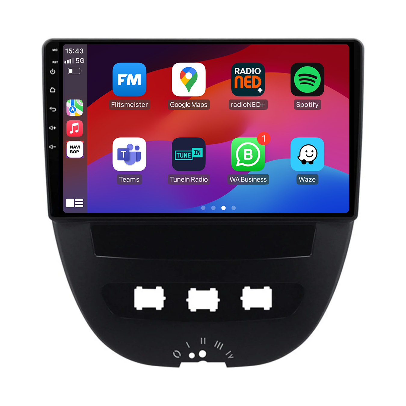Toyota Aygo | Autoradio | 2005 t/m 2014 | Android 14 | Apple CarPlay & Android Auto