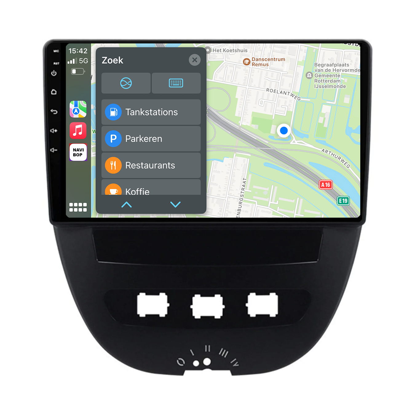 Peugeot 107 | Autoradio | 2005 t/m 2014 | Android 14 | Apple CarPlay & Android Auto