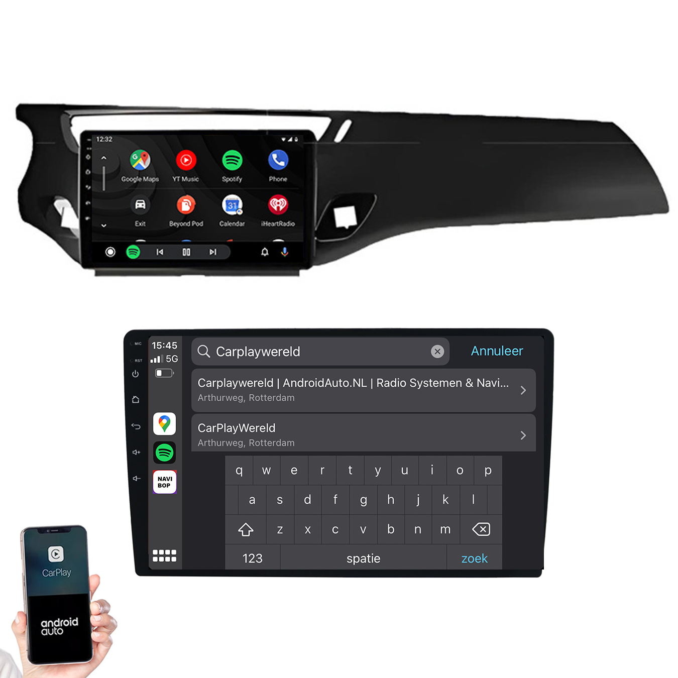 Citroen DS3 | Autoradio | 2010 t/m 2016 | Android 14 | Apple CarPlay & Android Auto