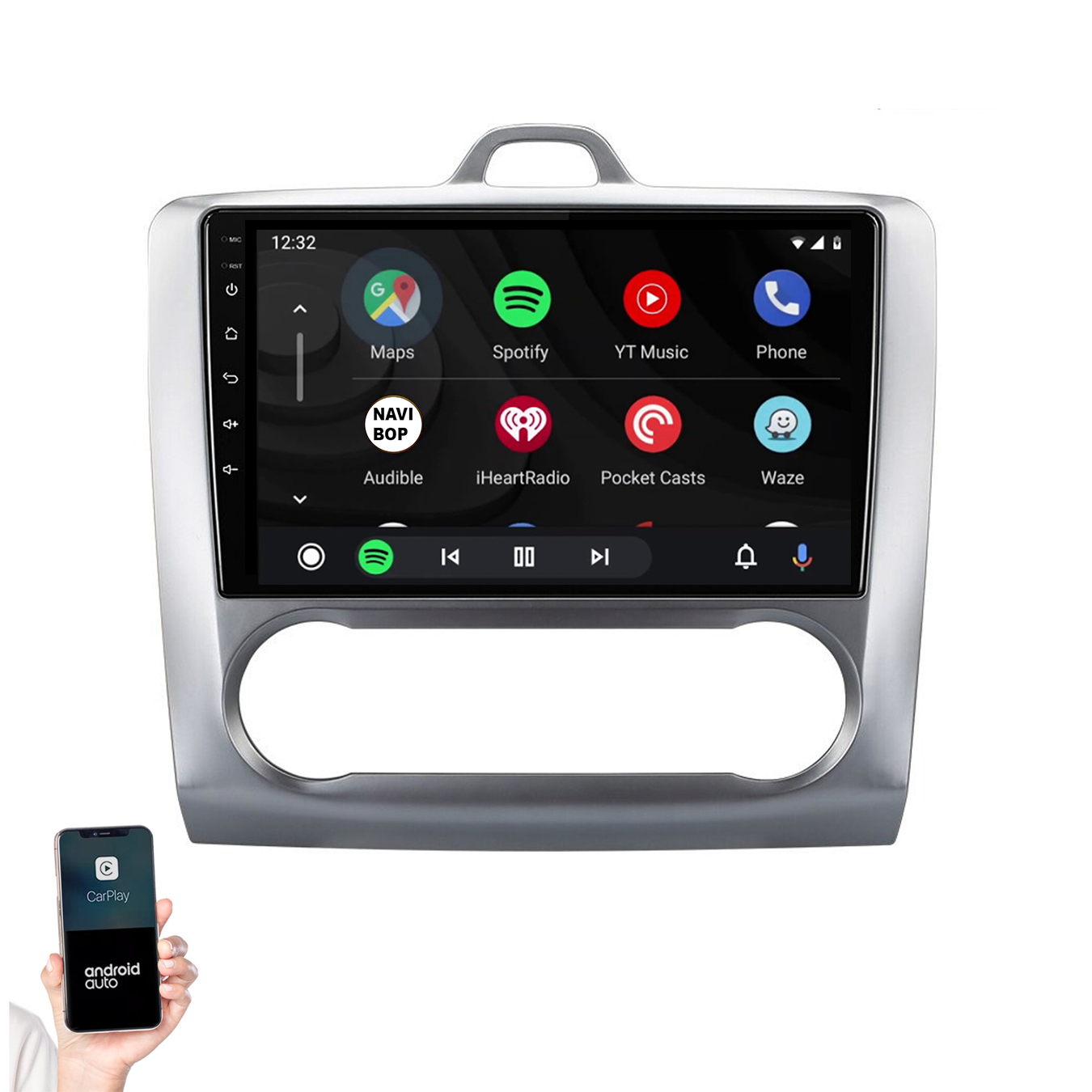 Ford Focus | Autoradio | 2004 t/m 2011 | Android 14 | Apple CarPlay & Android Auto
