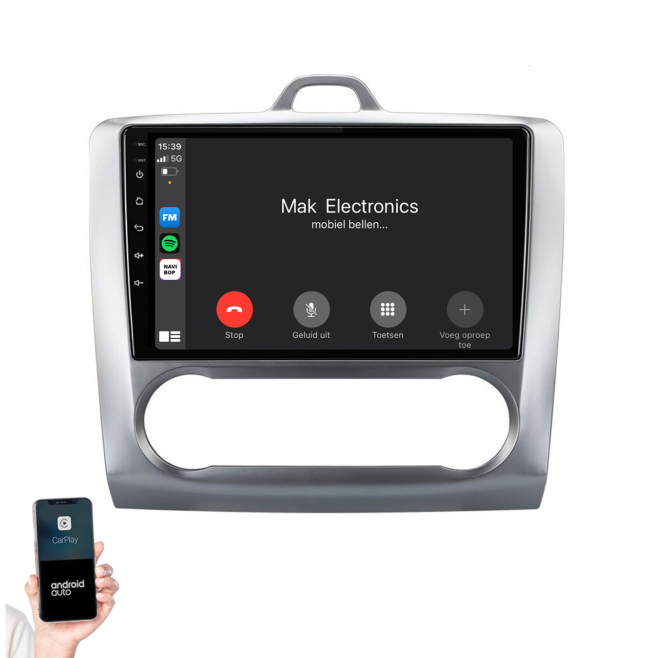 Ford Focus | Autoradio | 2004 t/m 2011 | Android 14 | Apple CarPlay & Android Auto