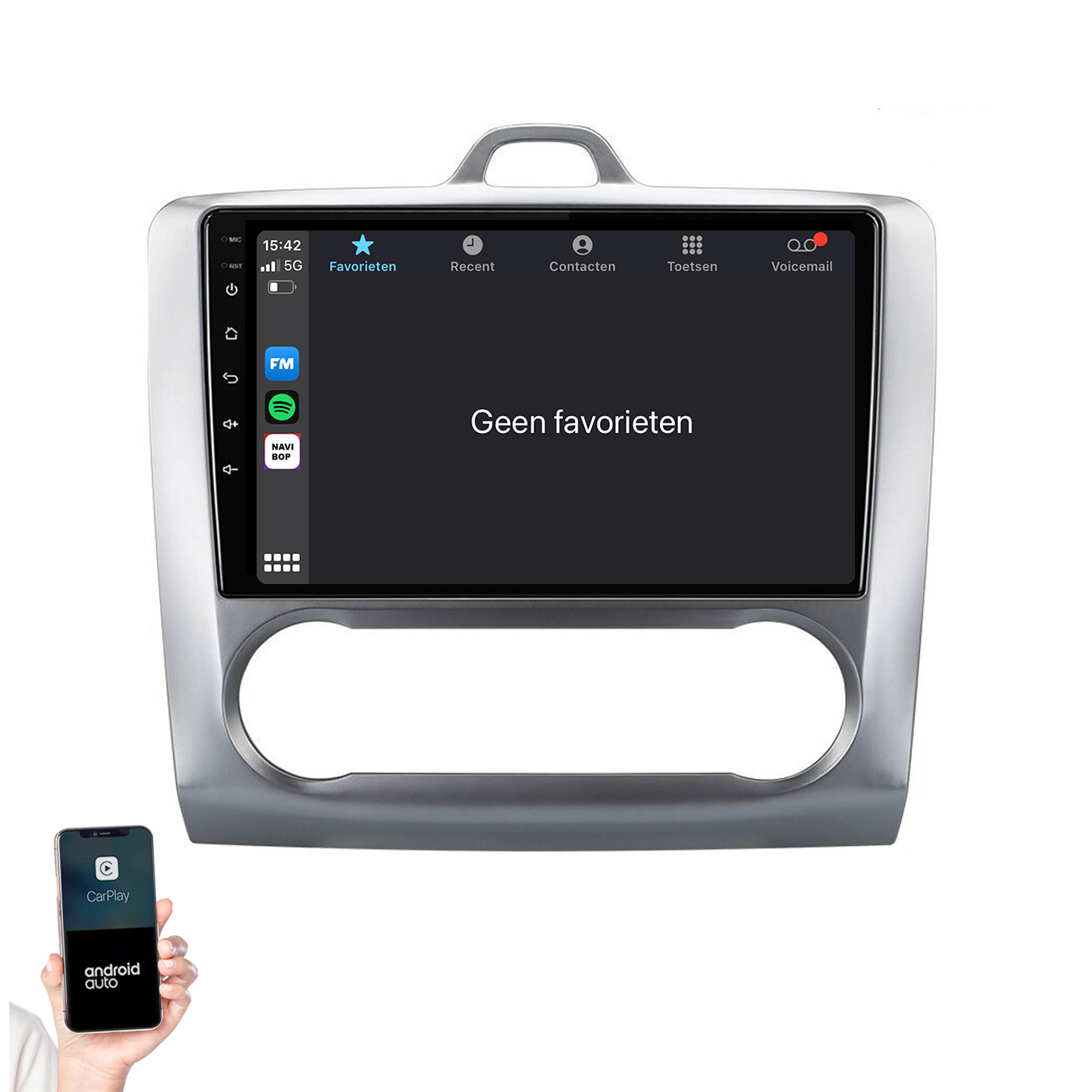 Ford Focus | Autoradio | 2004 t/m 2011 | Android 14 | Apple CarPlay & Android Auto