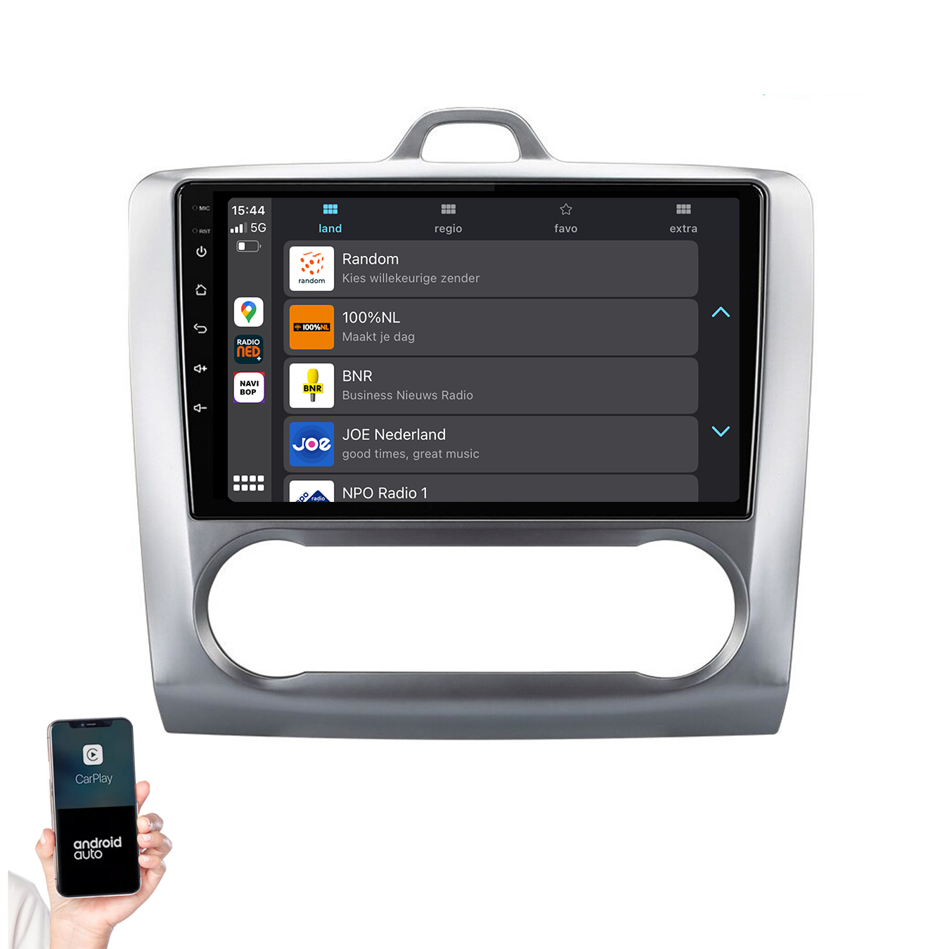 Ford Focus | Autoradio | 2004 t/m 2011 | Android 14 | Apple CarPlay & Android Auto